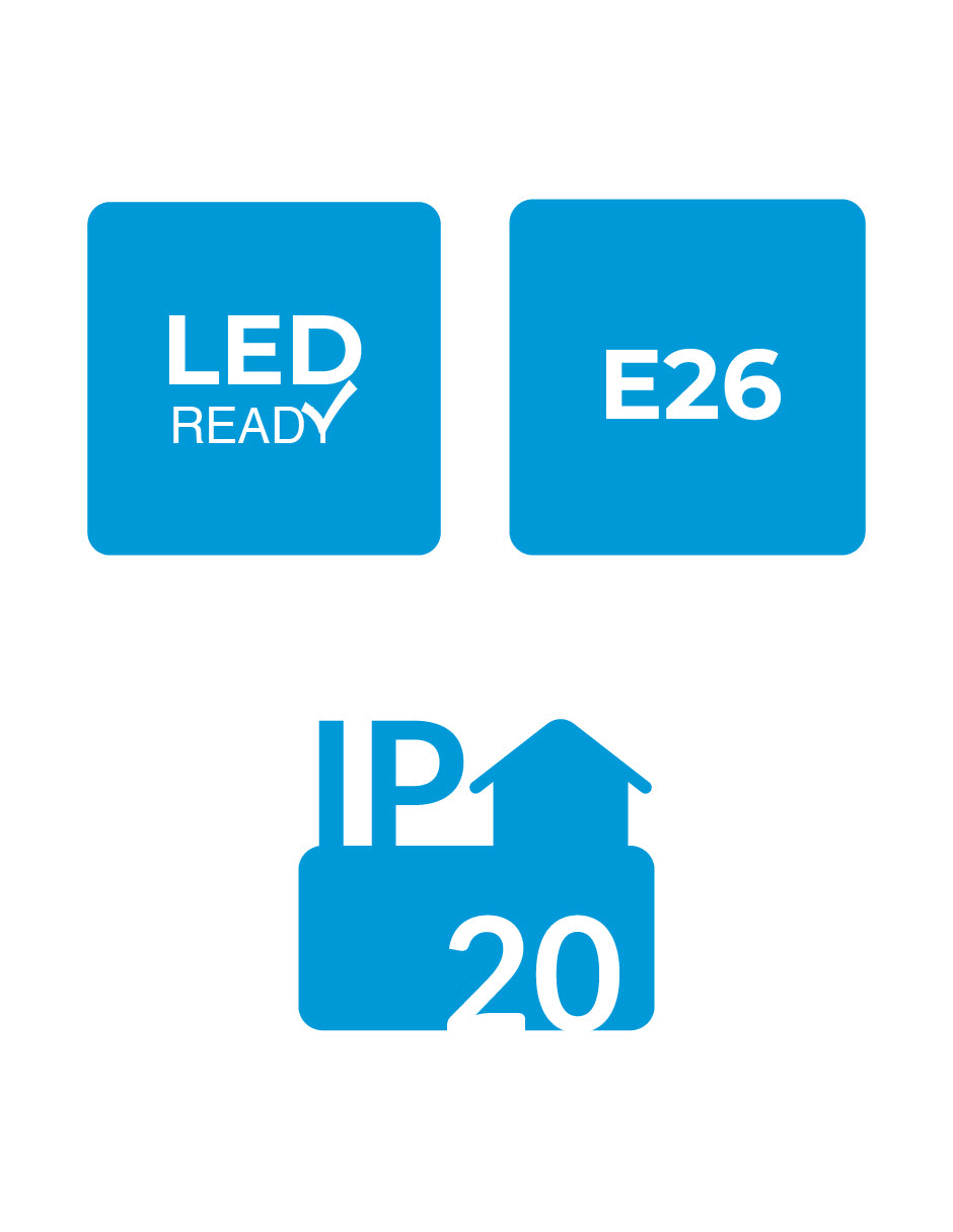 Estevez Aplique De Muro Con Tapa Anti Insectos E26 Níquel Diameter Cover, Modelo 19850-1