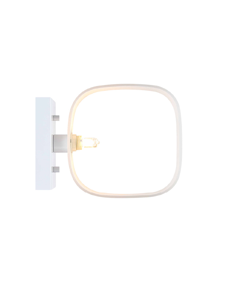 Estevez Luminaria Spur De Pared Blanca G9 152x195x120mm, Modelo 19853-0