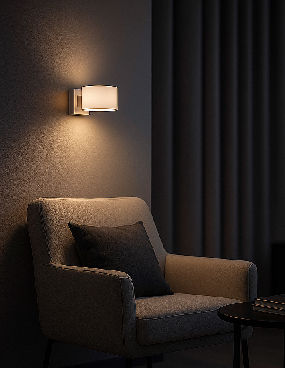 Estevez Luminaria Spur De Pared Blanca G9 152x195x120mm, Modelo 19853-0