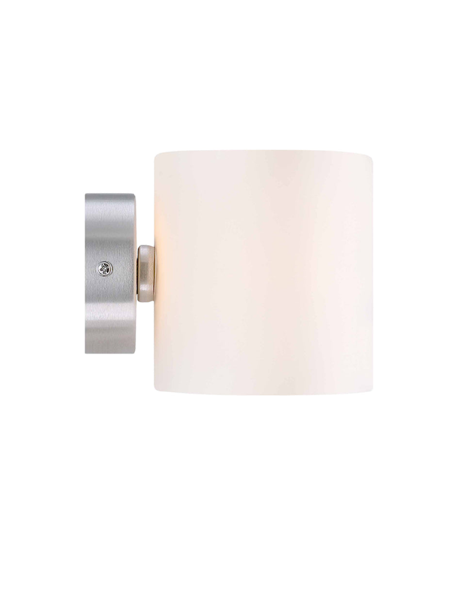 Estevez Luminaria Prisma De Pared Blanca G9 195x138x115mm, Modelo 19854-0