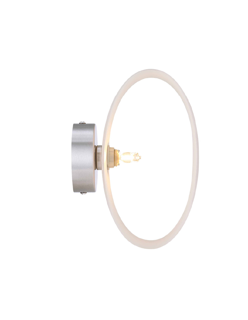 Estevez Luminaria Prisma De Pared Blanca G9 195x138x115mm, Modelo 19854-0