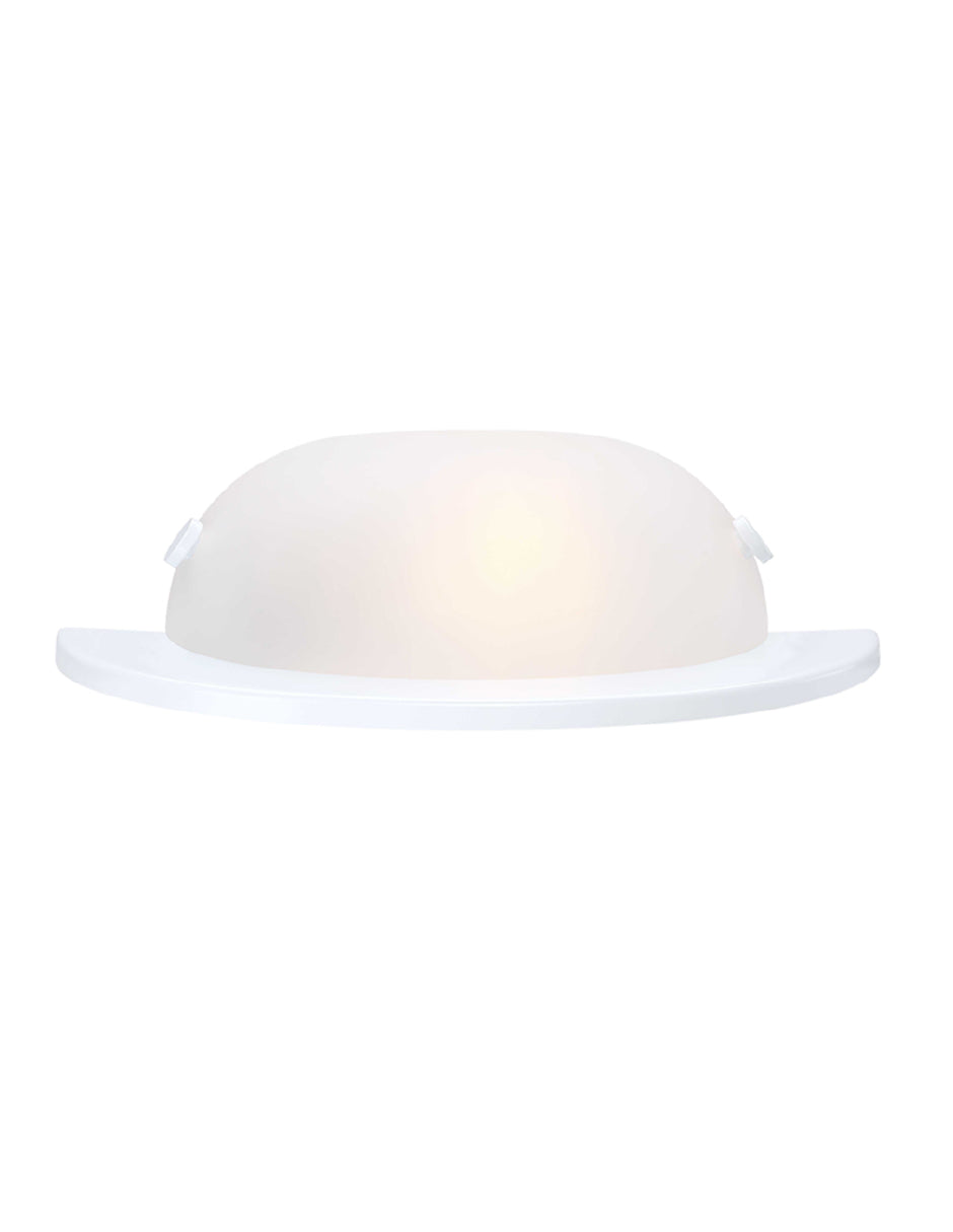 Estevez Aplique De Muro E26 Blanco Diameter Simple, Modelo 19851-0
