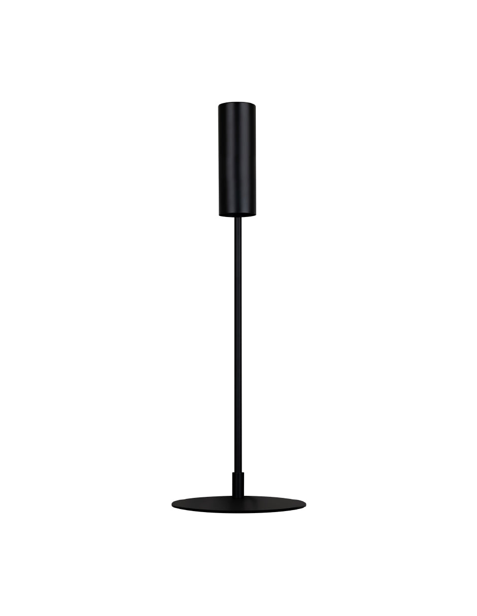 Estevez Luminaria De Mesa Negra GU10, Modelo EDE-0134-NEG