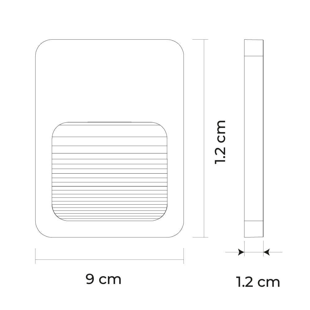 Ipsa Luminario para Exterior IP65, Modelo ARCOR-LED/2W