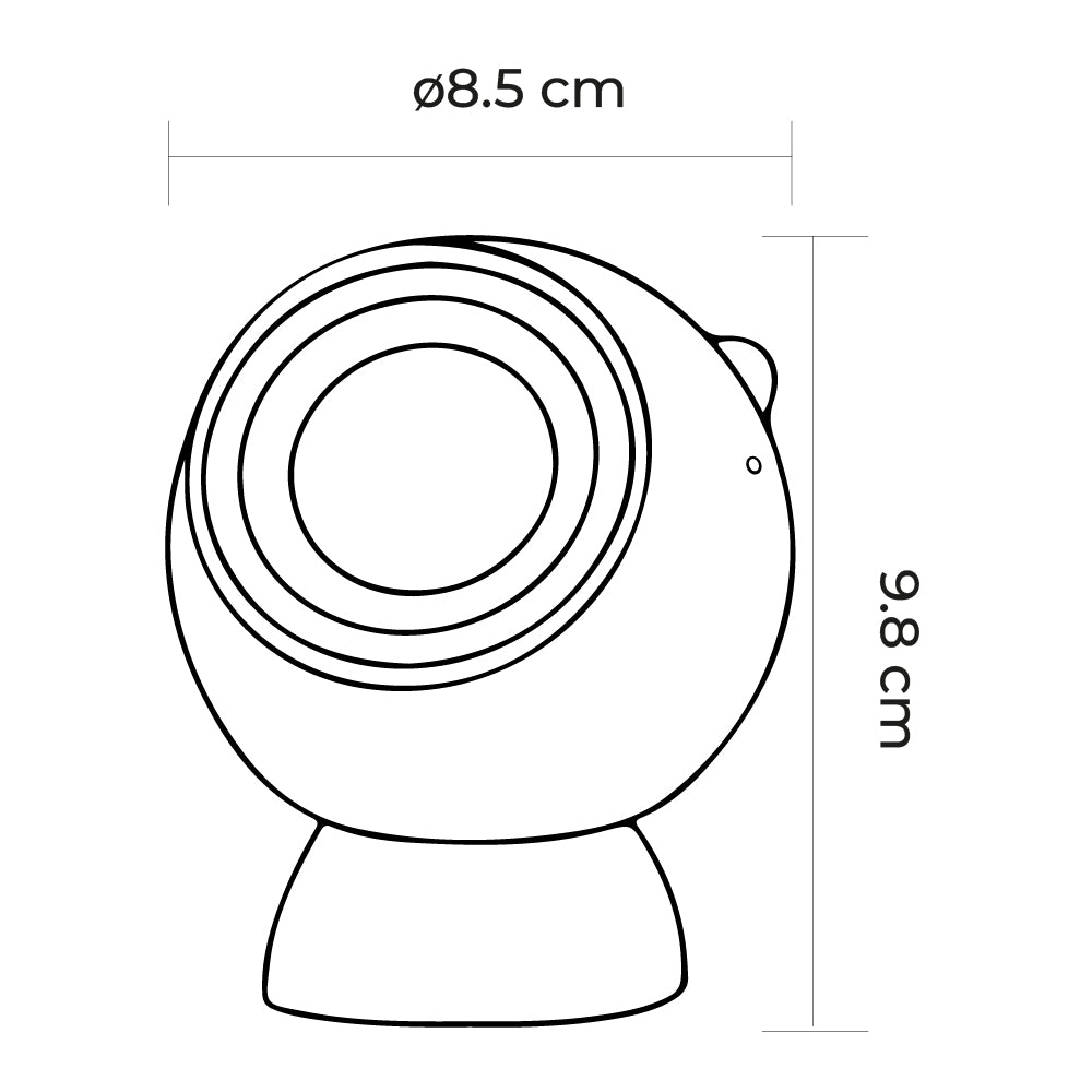 Ipsa Luminario LED Recargable, Modelo LUMI-DEC/B/3W