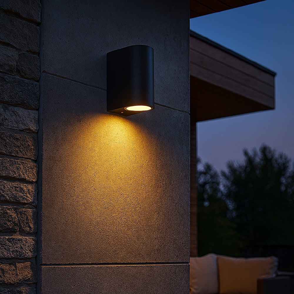 Ipsa Luminario para Muro con Protección IP65, Modelo ARDECO2L-GU10/N