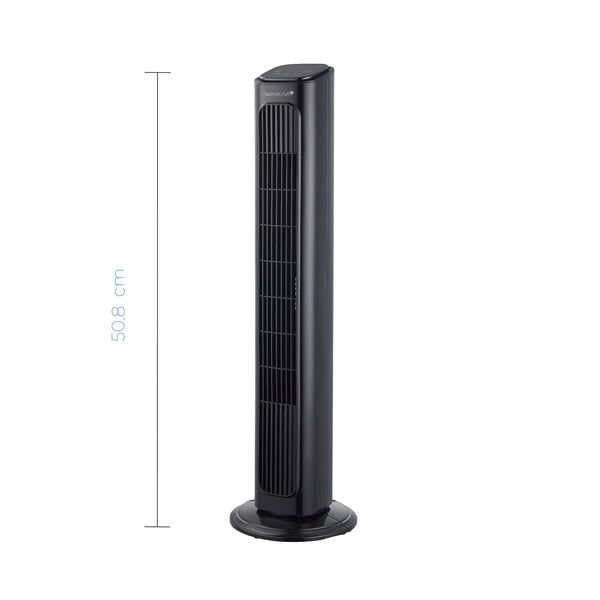 Narvik Ventilador de Torre 32" Silencioso de 40W con Control Remoto y Panel Touch, Modelo NA5032