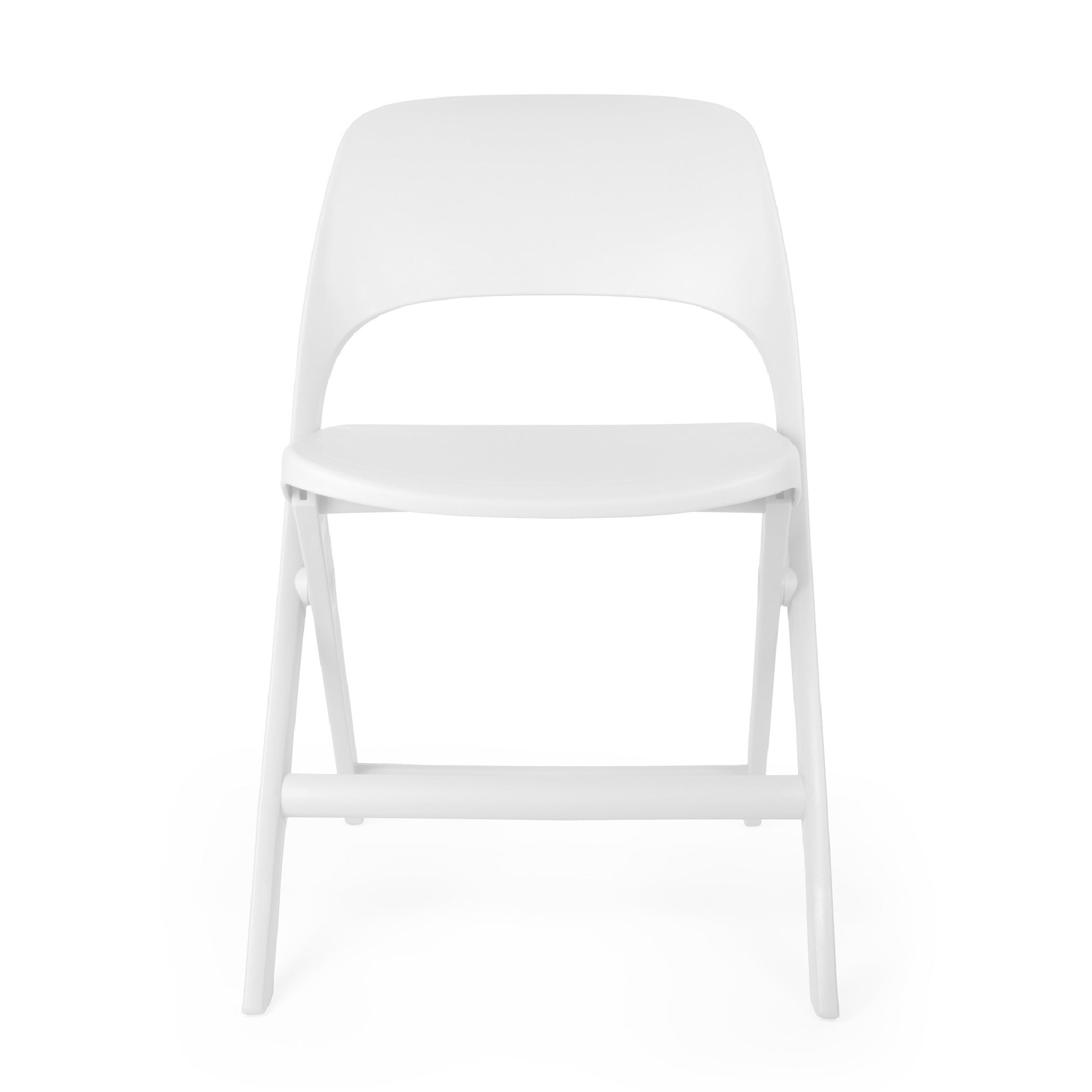 Offiho Silla Plegable y Resistente para Interior y Exterior de Polipropileno, Modelo Folding OHV-137