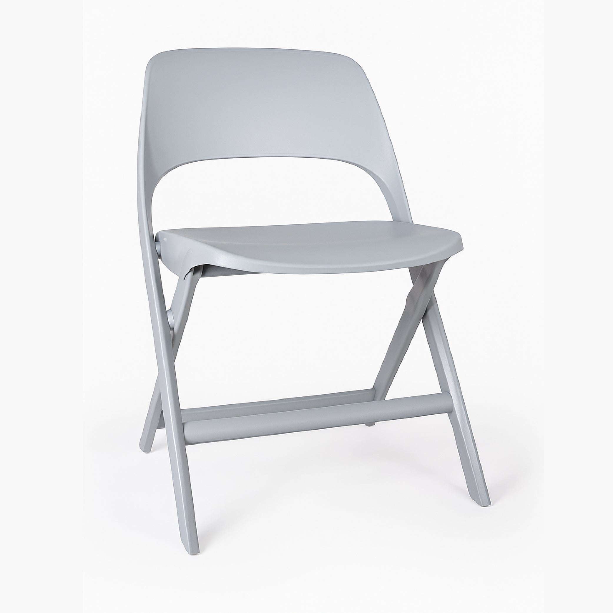 Offiho Silla Plegable y Resistente para Interior y Exterior de Polipropileno, Modelo Folding OHV-137