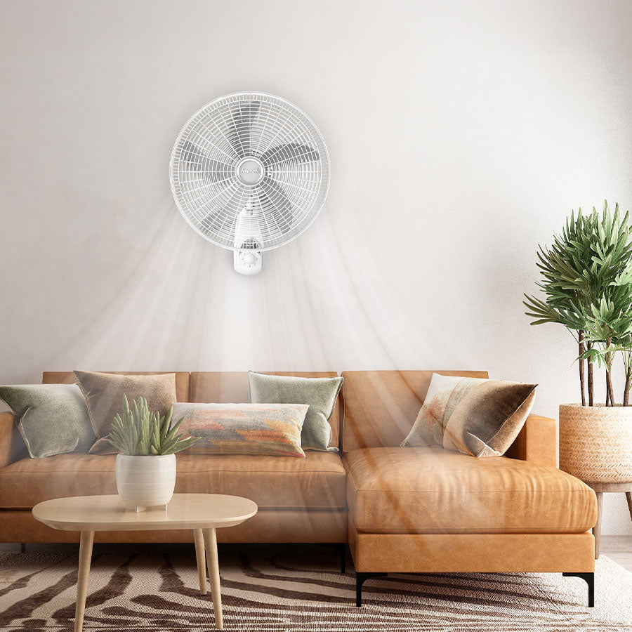 Mytek Ventilador de Pared 18" 120W 3440 CFM Oscilante, Modelo 3207