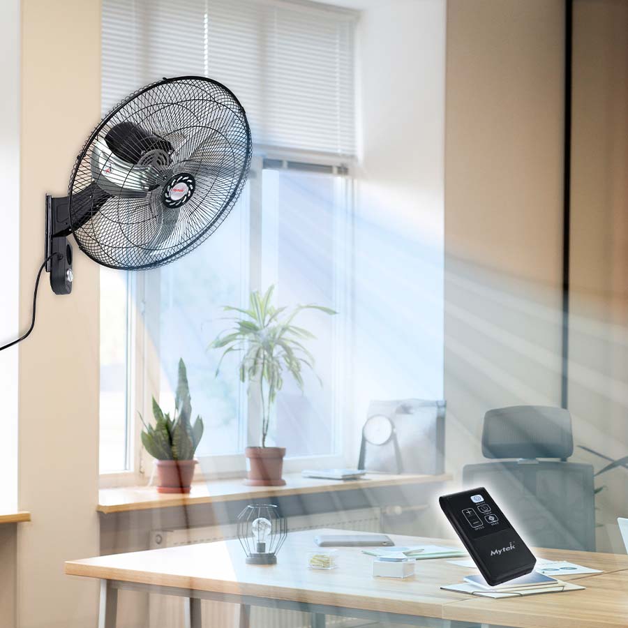 Ventilador de Pared 20" Mytek 130W 4092 CFM Control Remoto, Modelo 3420-S
