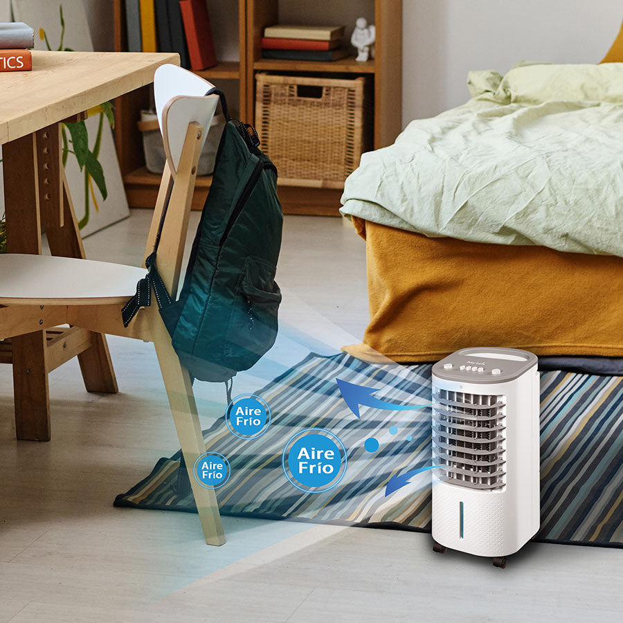 Mytek Enfriador de Aire Portátil De 4L Con 3 Velocidades 55W, Modelo 3811
