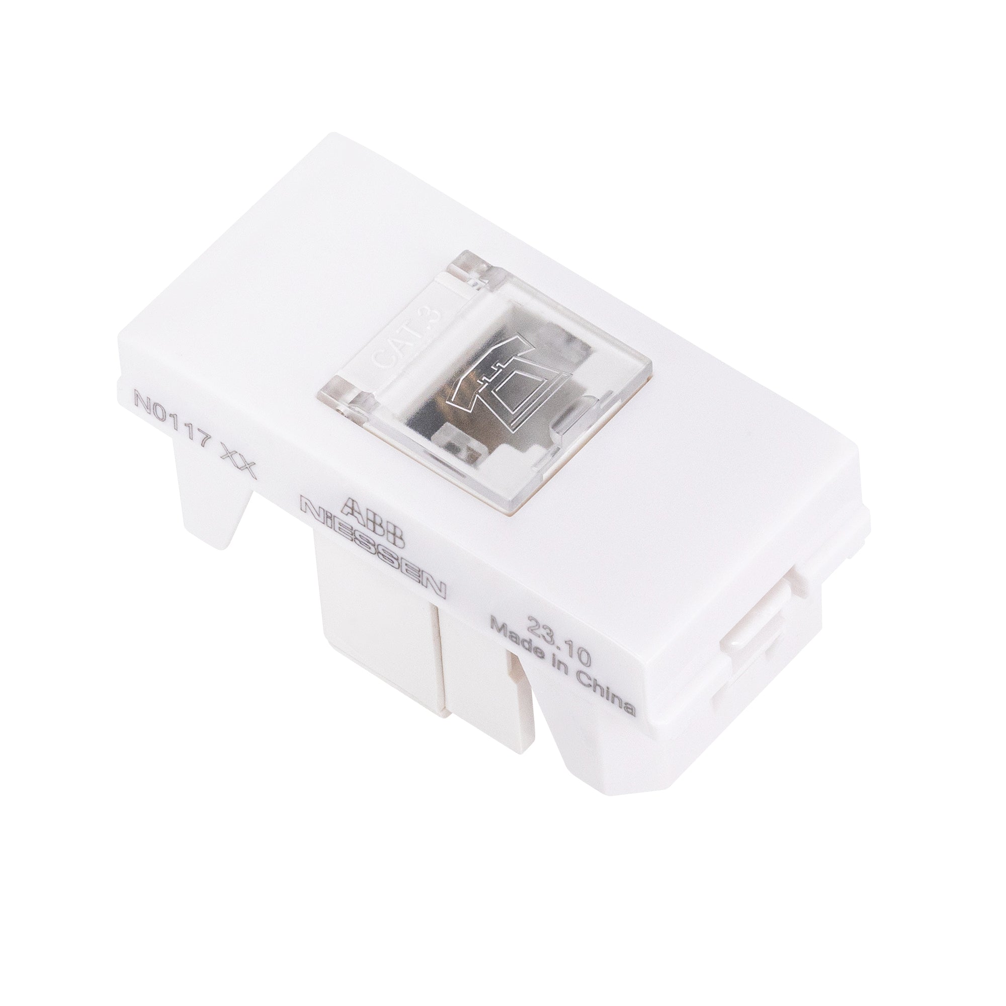Estevez Toma Telefónica RJ11 1 Módulo Origen Niessen, Modelo N0117
