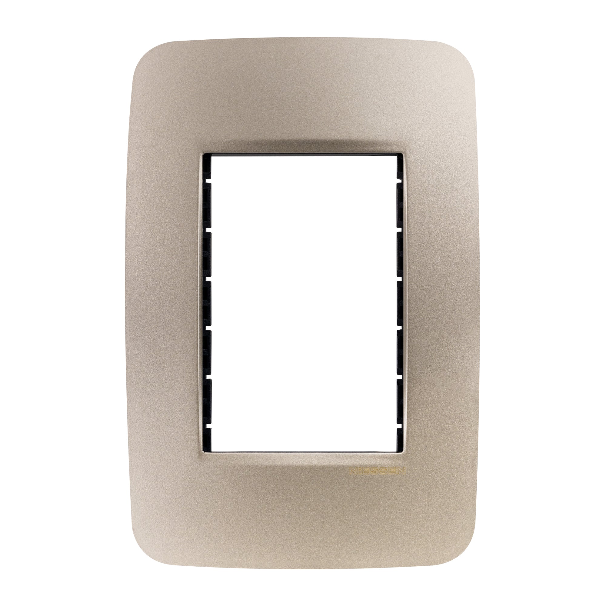 Estevez Placa 3 Ventanas 120 x 80 mm Origen Niessen, Modelo N0373