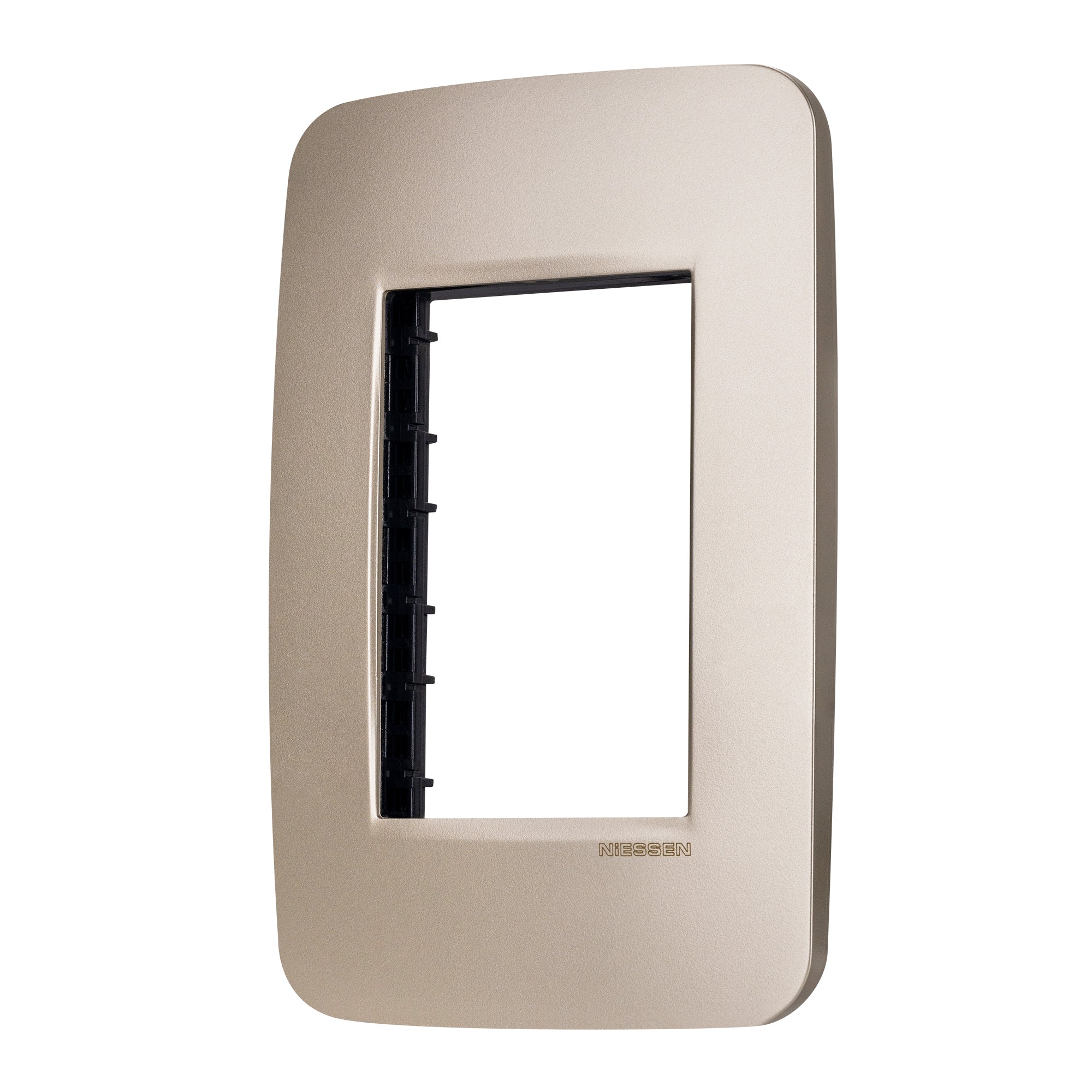Estevez Placa 3 Ventanas 120 x 80 mm Origen Niessen, Modelo N0373