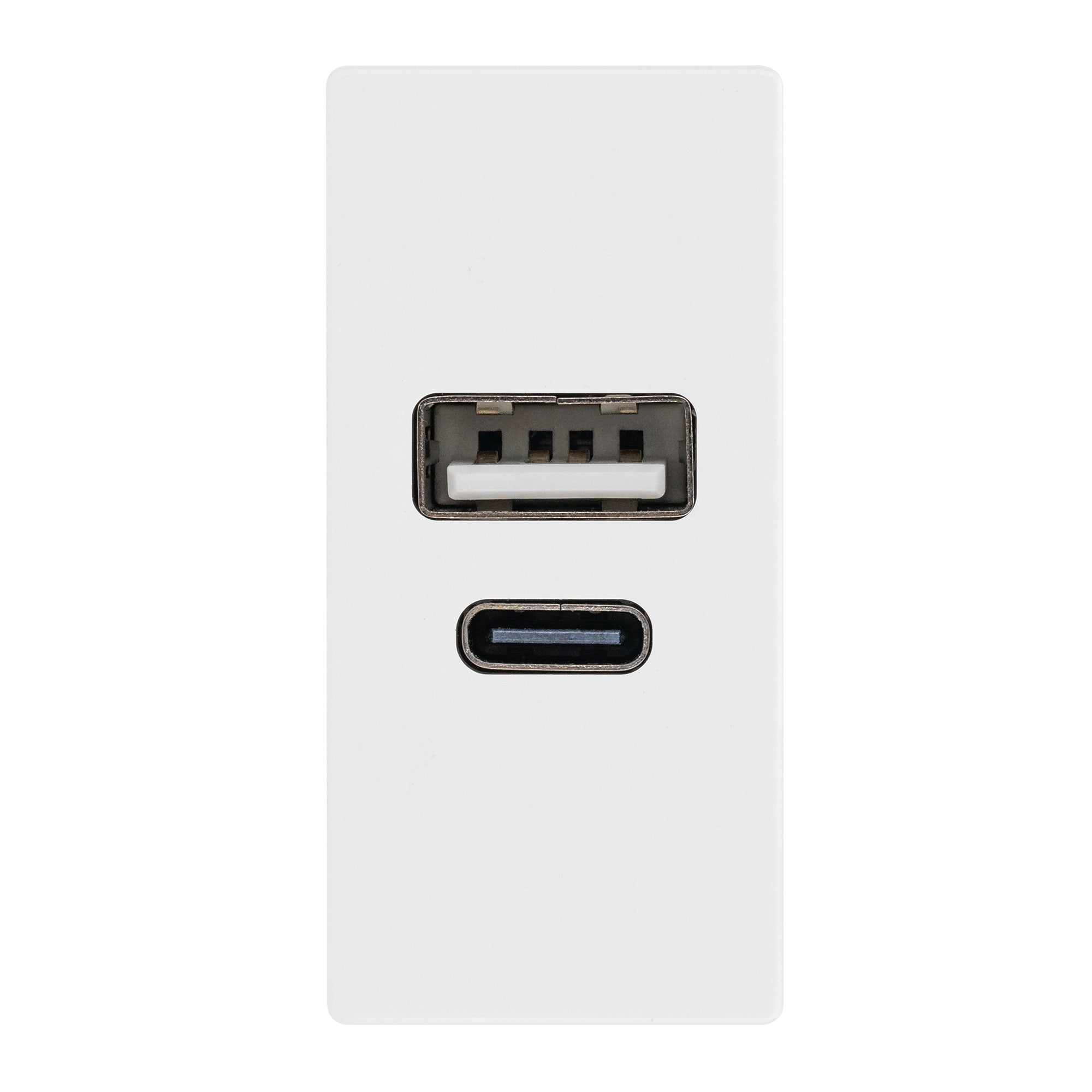 Estevez Cargador USB A+C  1 Módulo Niessen Unno, Modelo N1185.3