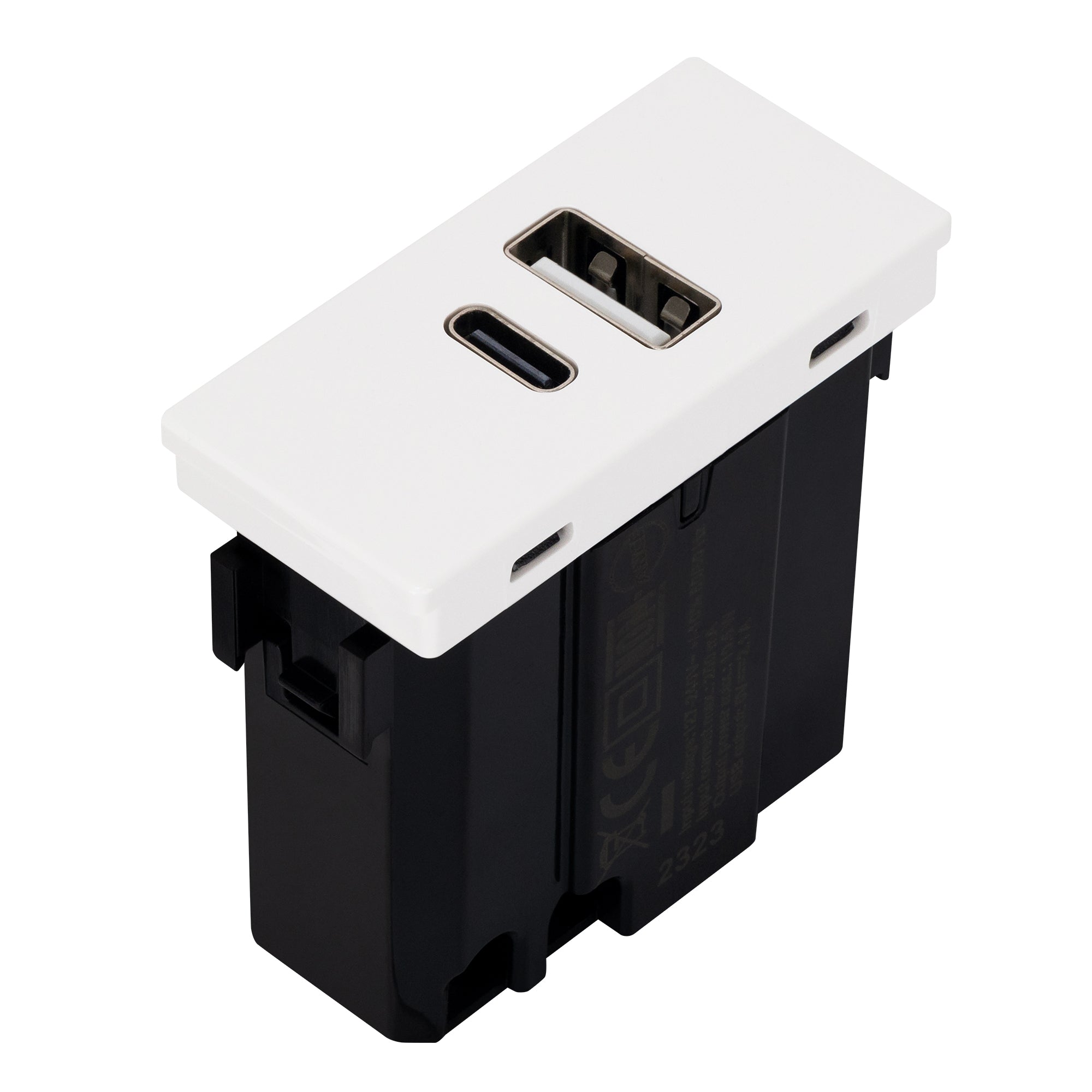 Estevez Cargador USB A+C  1 Módulo Niessen Unno, Modelo N1185.3