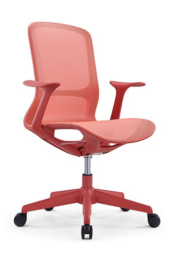 Offiho Silla de Escritorio Ergonómica Reclinable con Altura Ajustable, Modelo Rainbow OHE-101