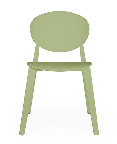 Offiho Set de 4 Sillas Para Restaurante Resistentes Para Exterior e Interior con Protección UV, Modelo TEKSI OHV-19