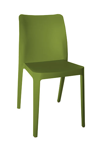 Offiho Set de 2 Sillas de Comedor Durables Para Exterior e Interior con Protección UV, Modelo Solei OHV59