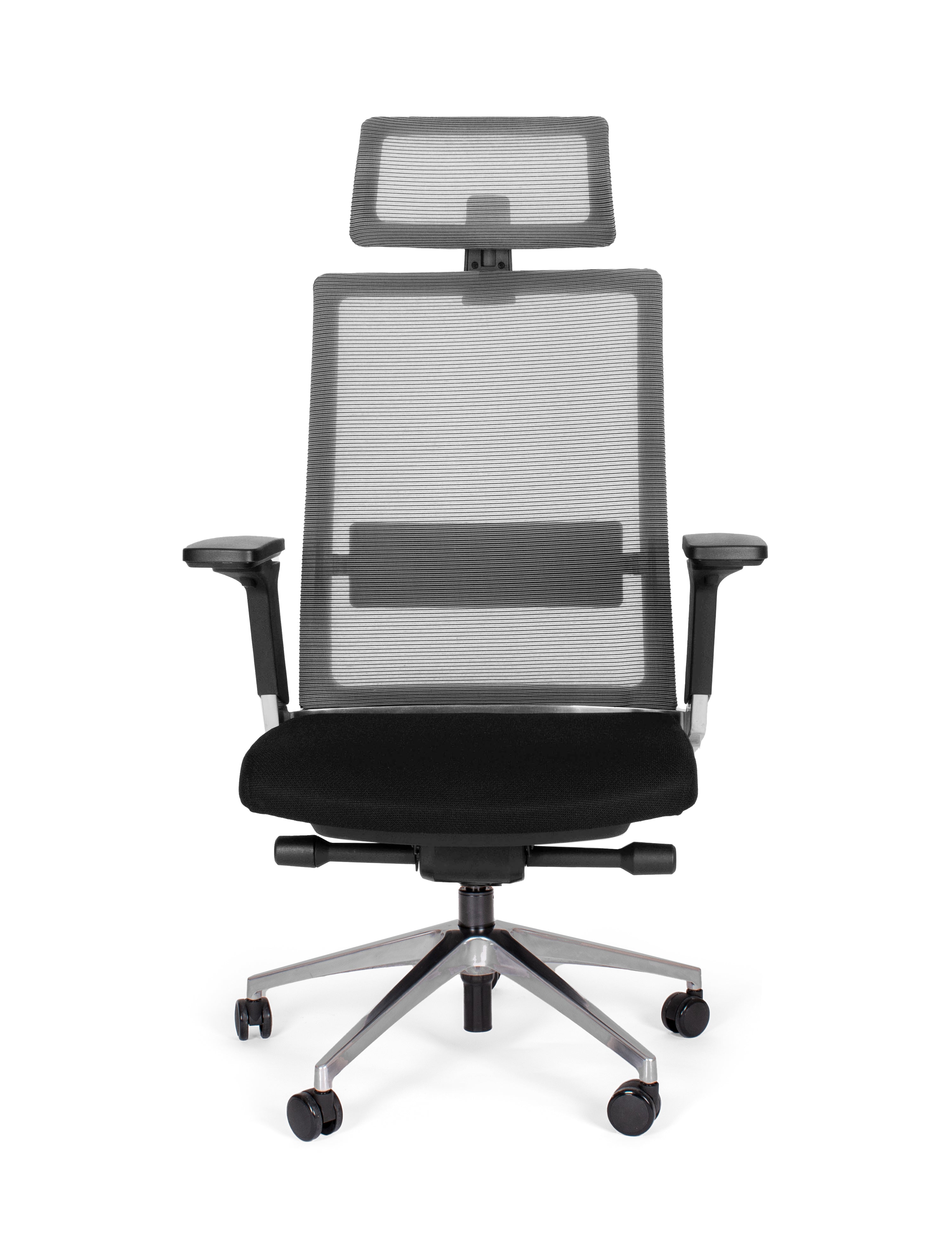 Offiho Black Silla de Oficina Ergonómica Reclinable con Altura Ajustable,  Modelo OHE45-SNAP