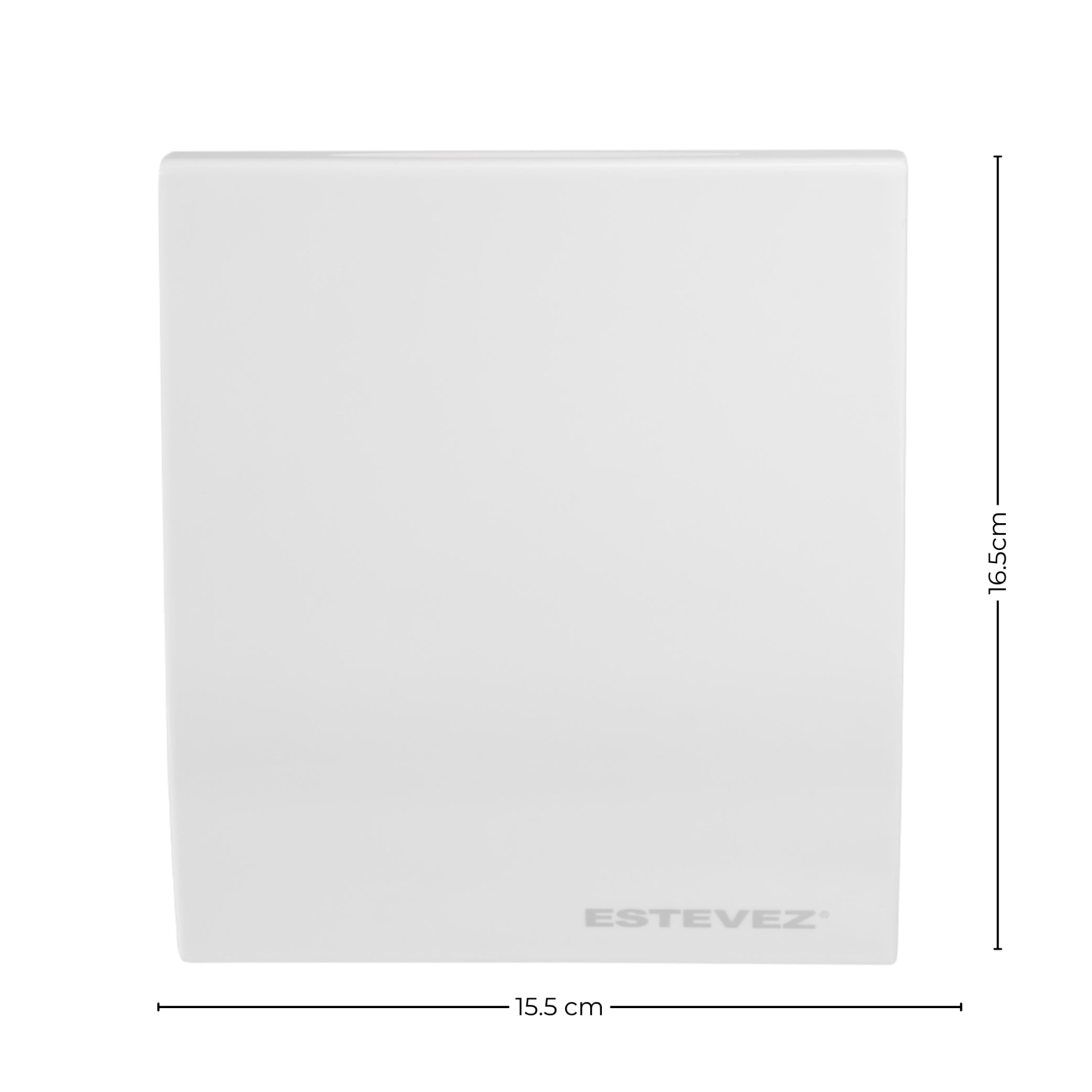 Estevez Extractor de Aire Super Delgado 4" Baño / Cocina, Modelo 2104-BL(eco)