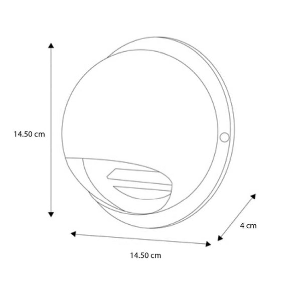 Estevez Rejilla Metálica para Extractor de 4" y 6" para Techo, Modelo 002-4