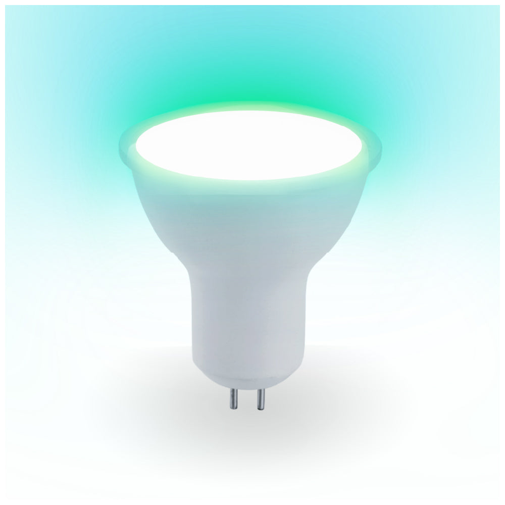 Estevez Set de 6 Focos LED 5W Smart RGB, Alexa / Google Home, Base GU5.3 MR16, Modelo ES-E81164-05-RGB*6