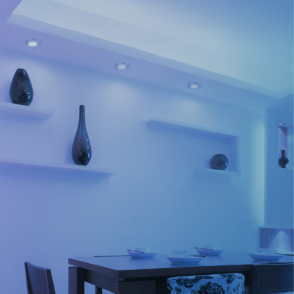 Estevez Foco LED 5W Smart RGB Alexa / Google Home, Base GU5.3 MR16, Modelo ES-E81164-05-RGB