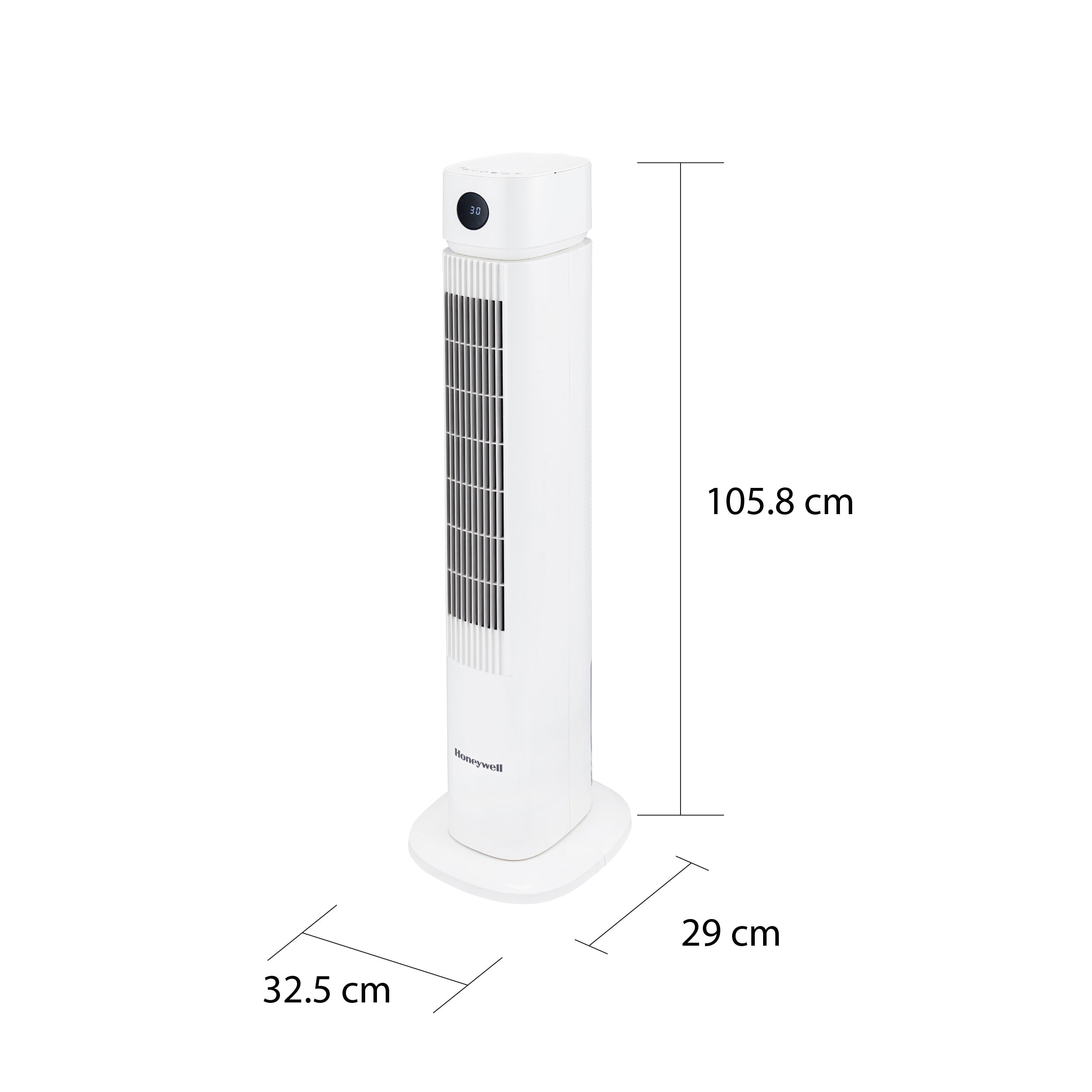 Honeywell Enfriador de Aire, Humidificador, Ventilador 3 en 1 de 4.2L para 11m2 Con Control, Modelo TF05XEUI