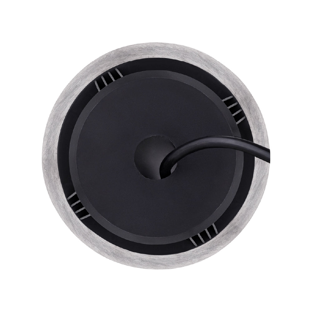 Estevez Lámpara LED de 9W Luz Cálida 3000K, Apta para Exteriores, Empotrar Piso, Modelo 19295