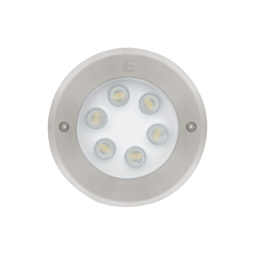 Estevez Lámpara LED de 6W Luz Cálida 3000K, Apta para Exteriores para Piso, Modelo 19294