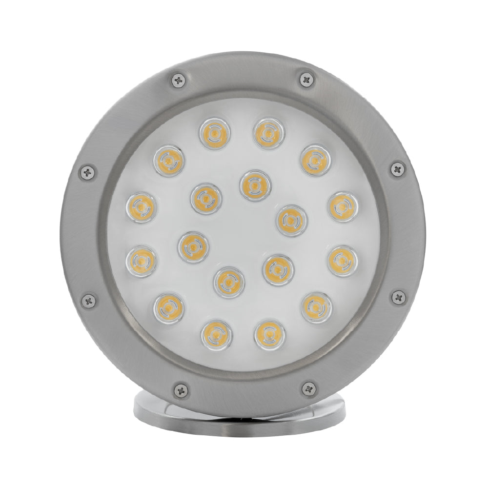 Estevez Lámpara LED RGB 9W Tipo Proyector, Reflector Exteriores, Modelo 19253-RGB