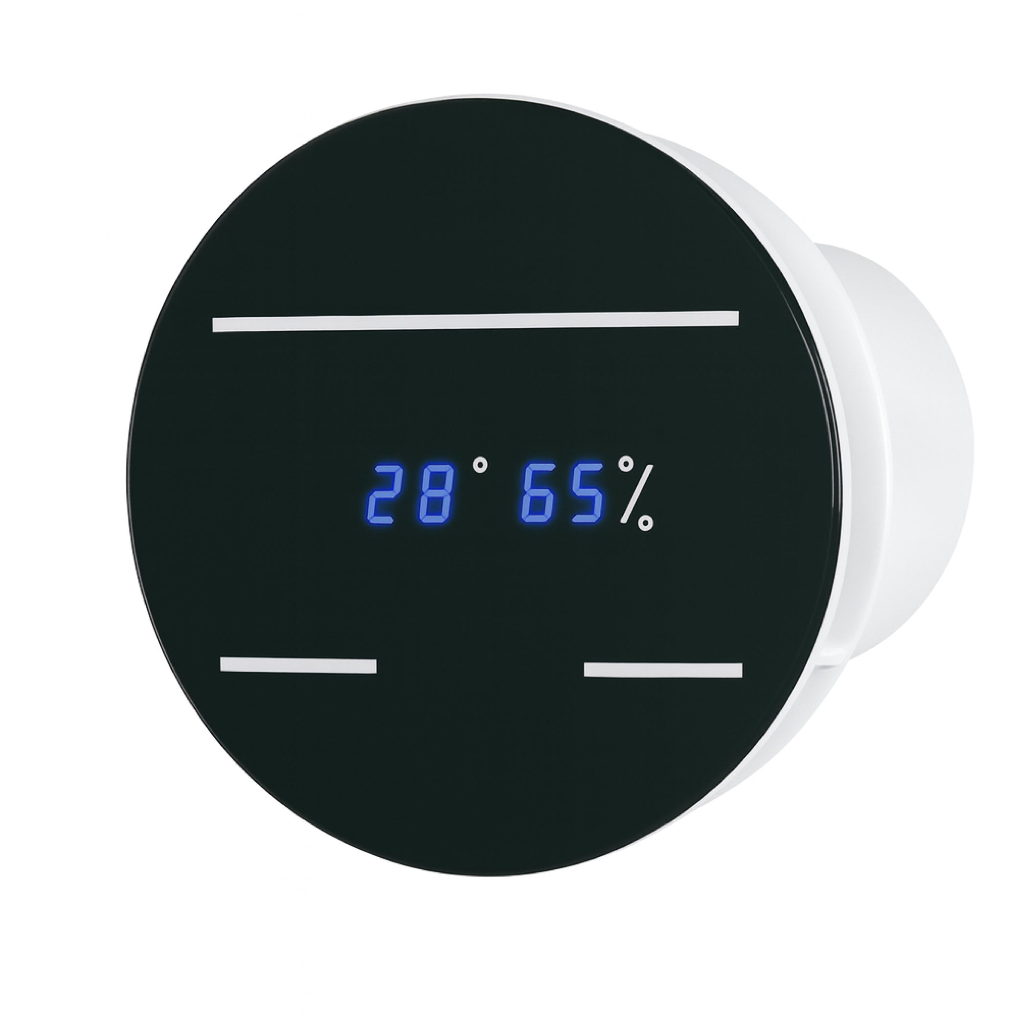 Estevez Extractor de Aire con Sensor de Humedad, Temporizador y Display de 4", Modelo 3204-HTD (eco)