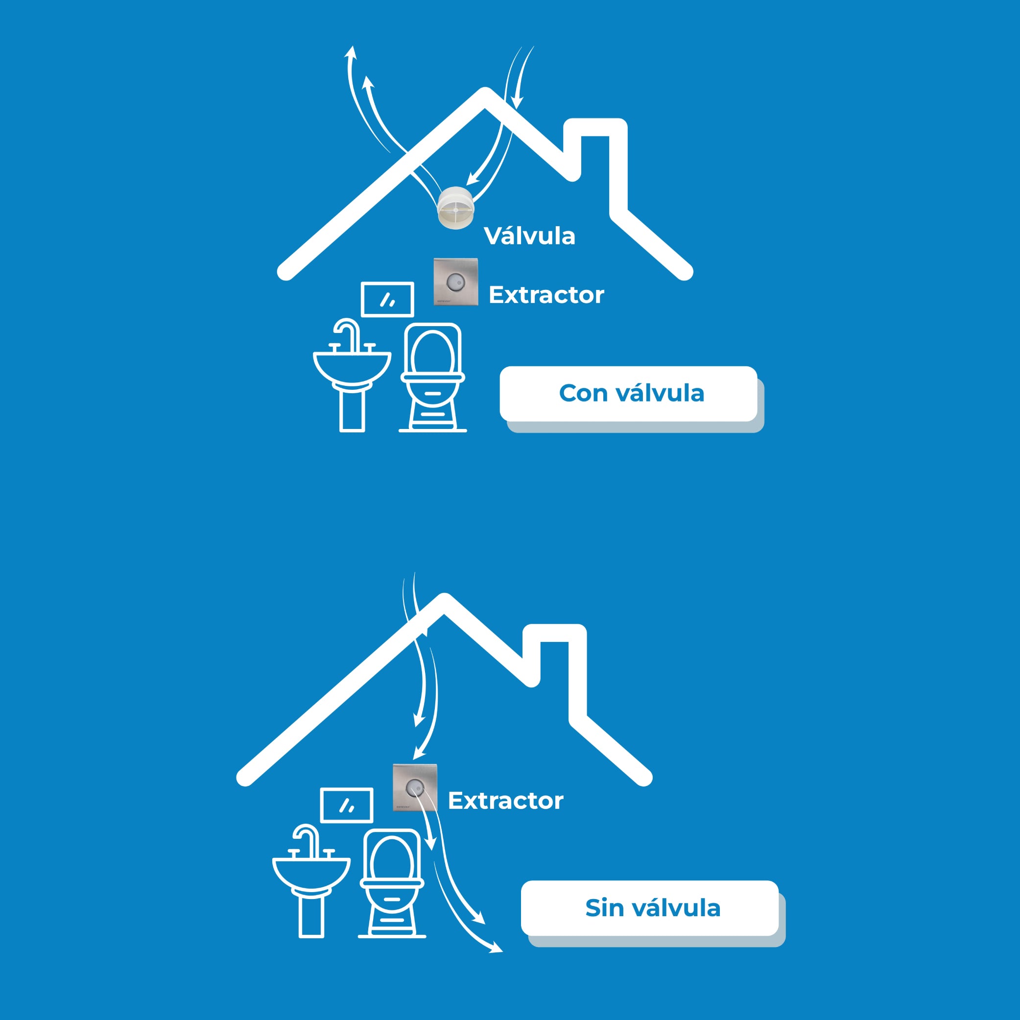 Estevez Válvula Final Anti-retorno Transparente 4",  Modelo 008-4