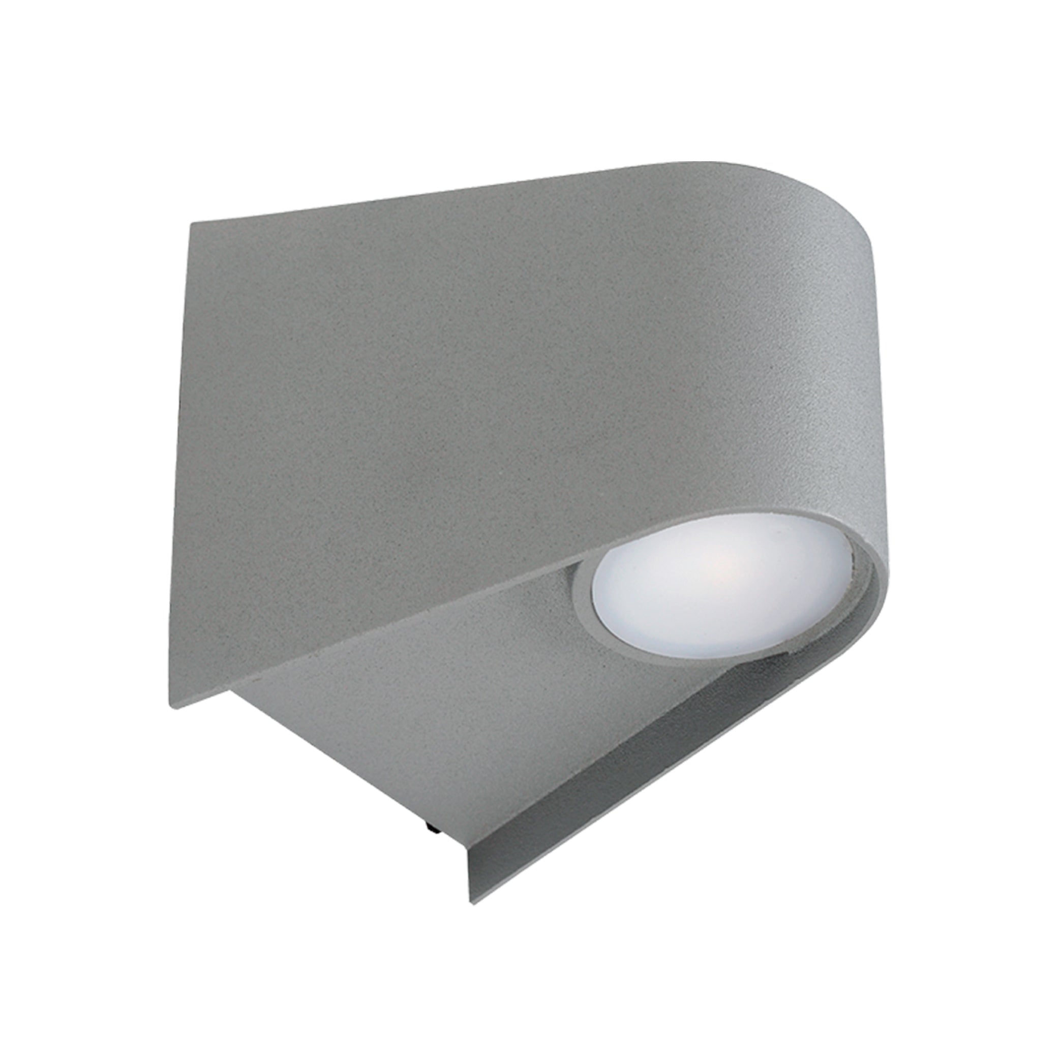 Estevez Pack de 4 Lámparas LED de 2W  Luz Neutra 4000K, Para Exterior Techado, Sobreponer Pared, Modelo 19217
