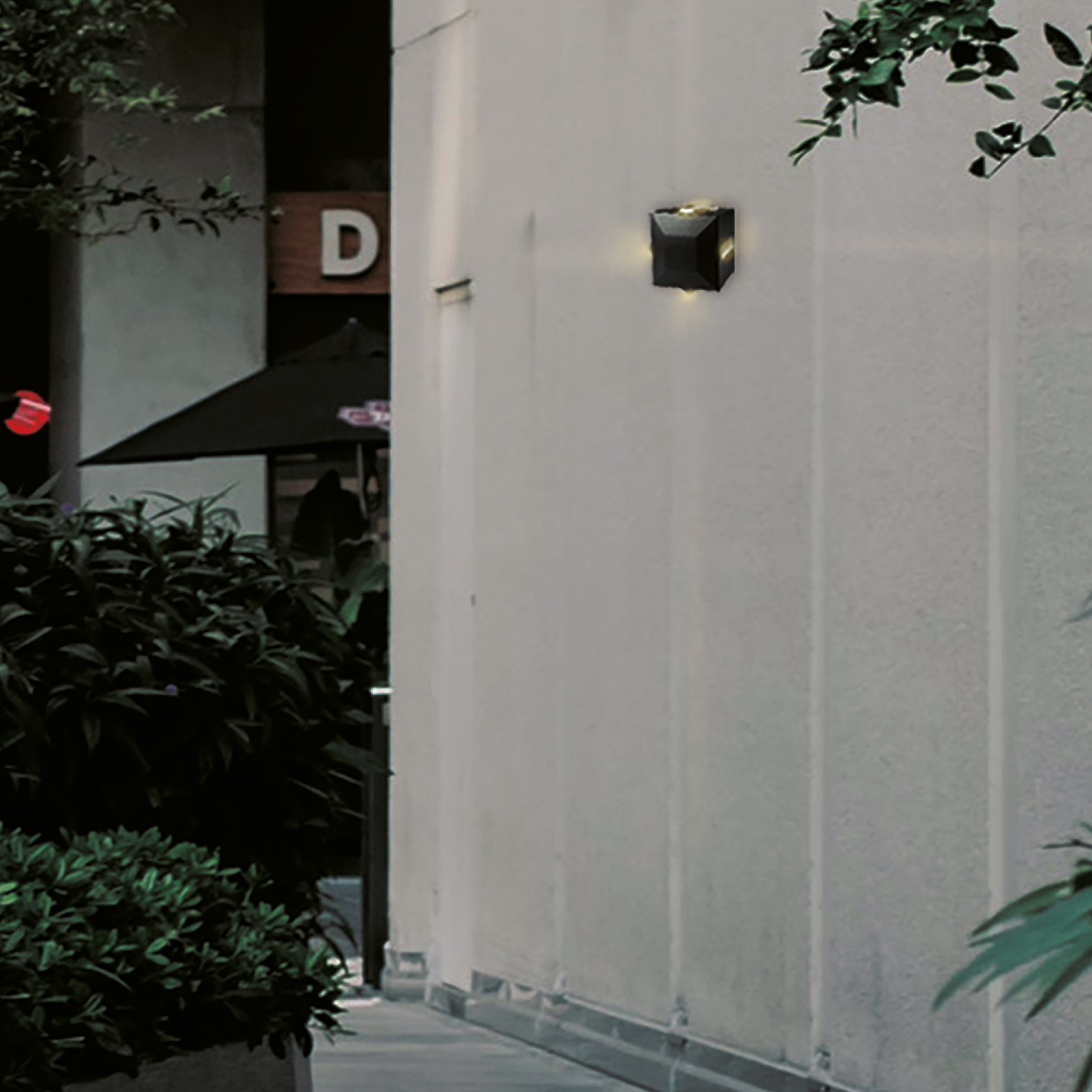 Estevez Lámpara LED 4W Sobreponer Pared  Luz Cálida 3000K Para Exterior, Modelo 19222