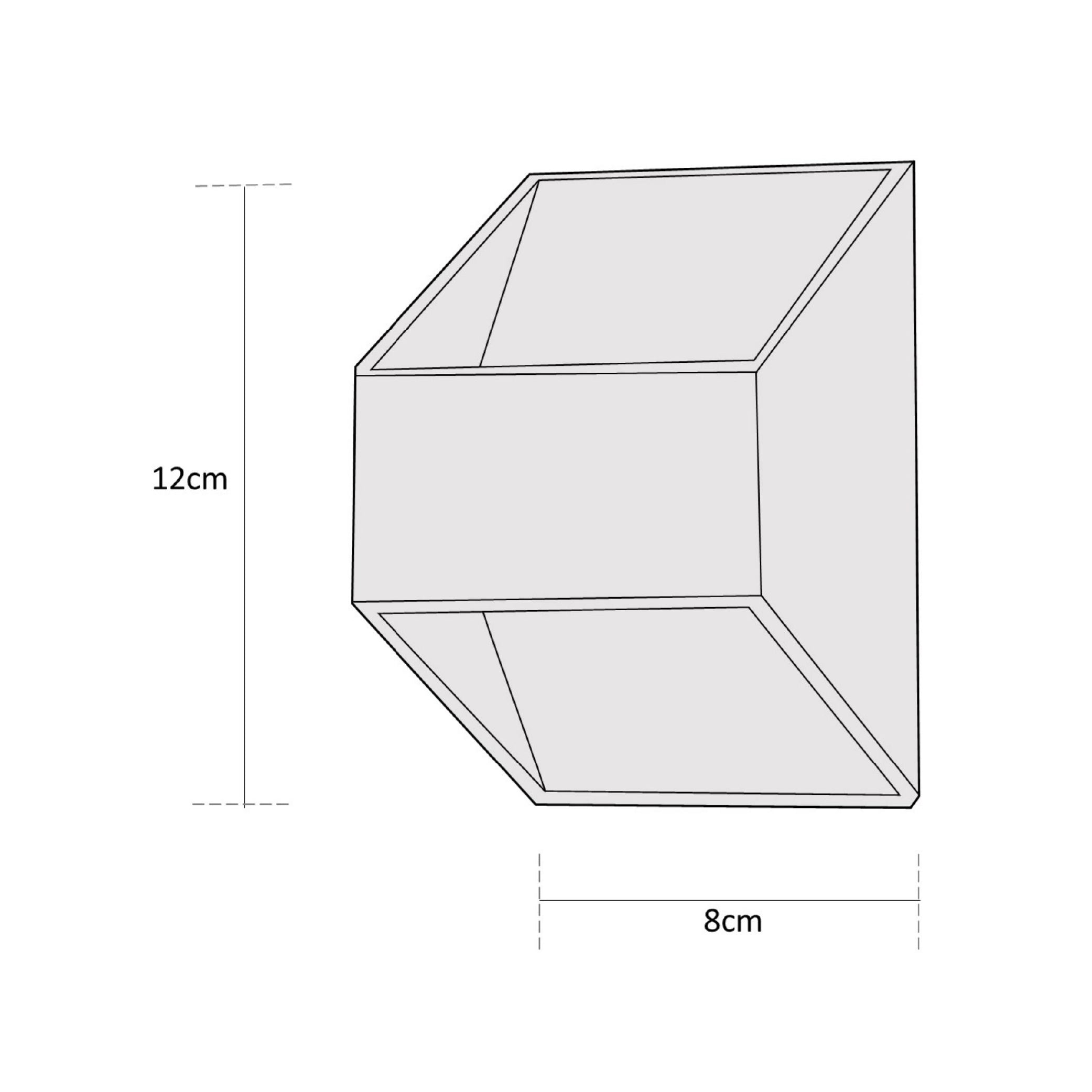 Estevez Luminario LED 5W, Blanco de Aluminio, Modelo Keop EDE-0229