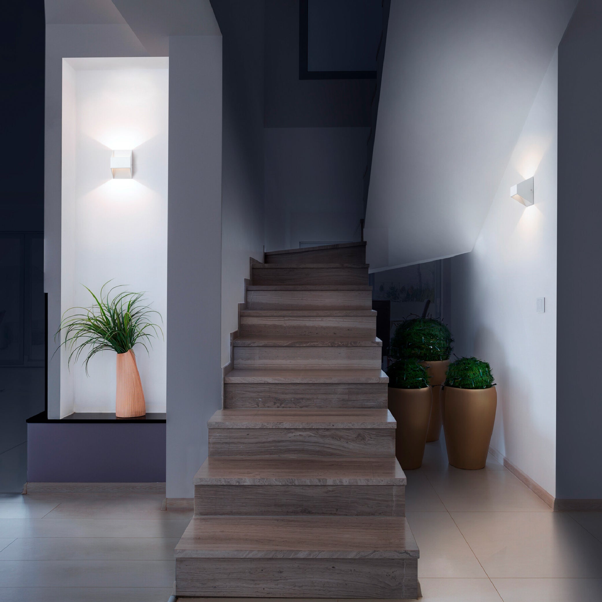 Estevez Luminario LED 5W, Blanco de Aluminio, Modelo Keop EDE-0229