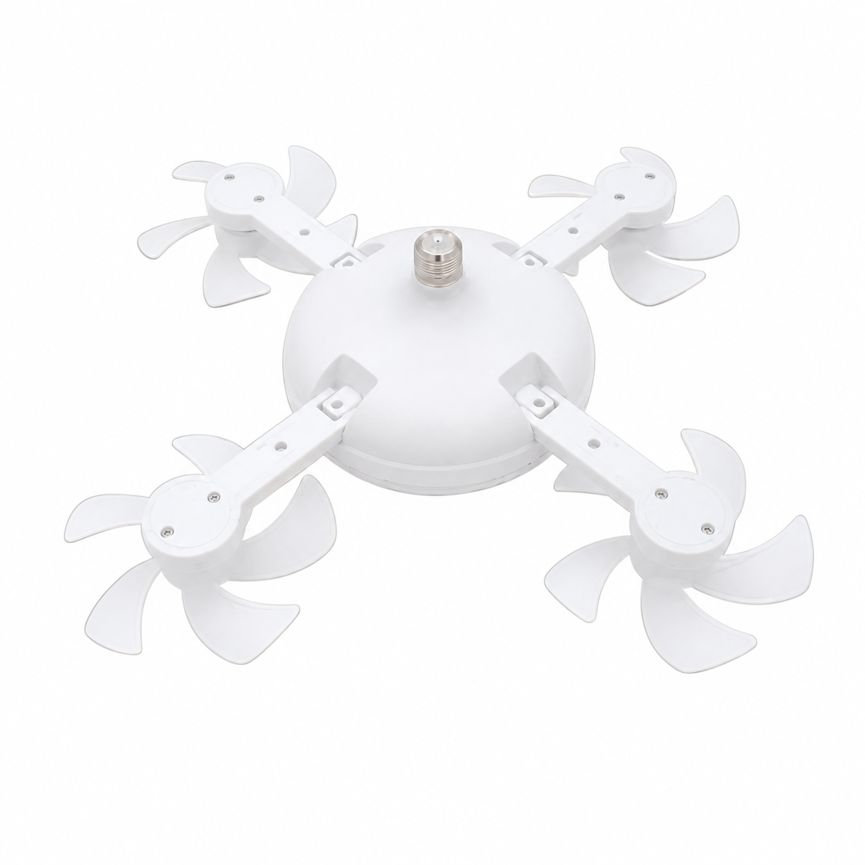 Ipsa Ventilador de Techo con Luz CCT y Control Remoto, Modelo VENTI-LITE/DRONX4