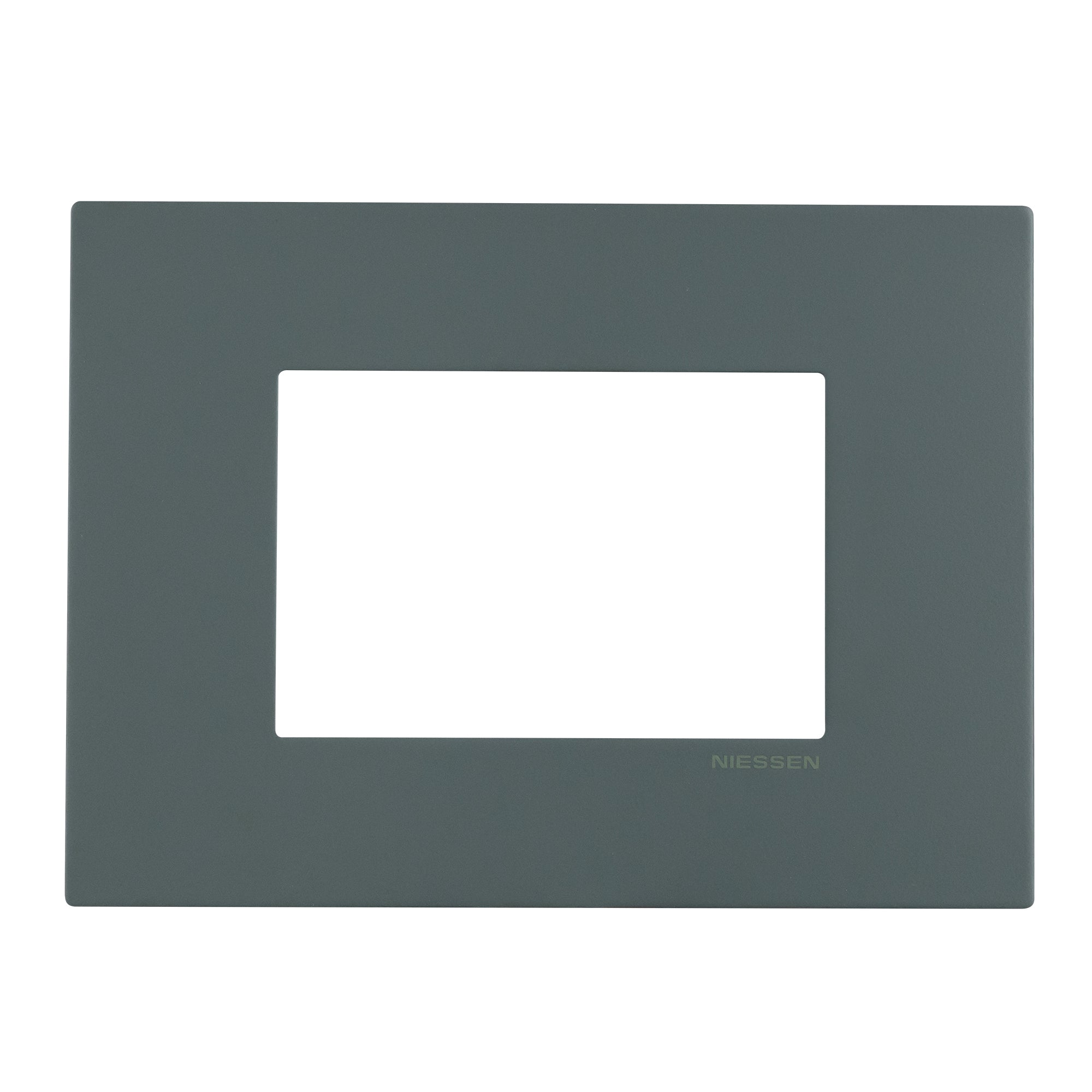 Estevez Placa de Pared 3 Módulos Zenit Niessen, Modelo Z2373