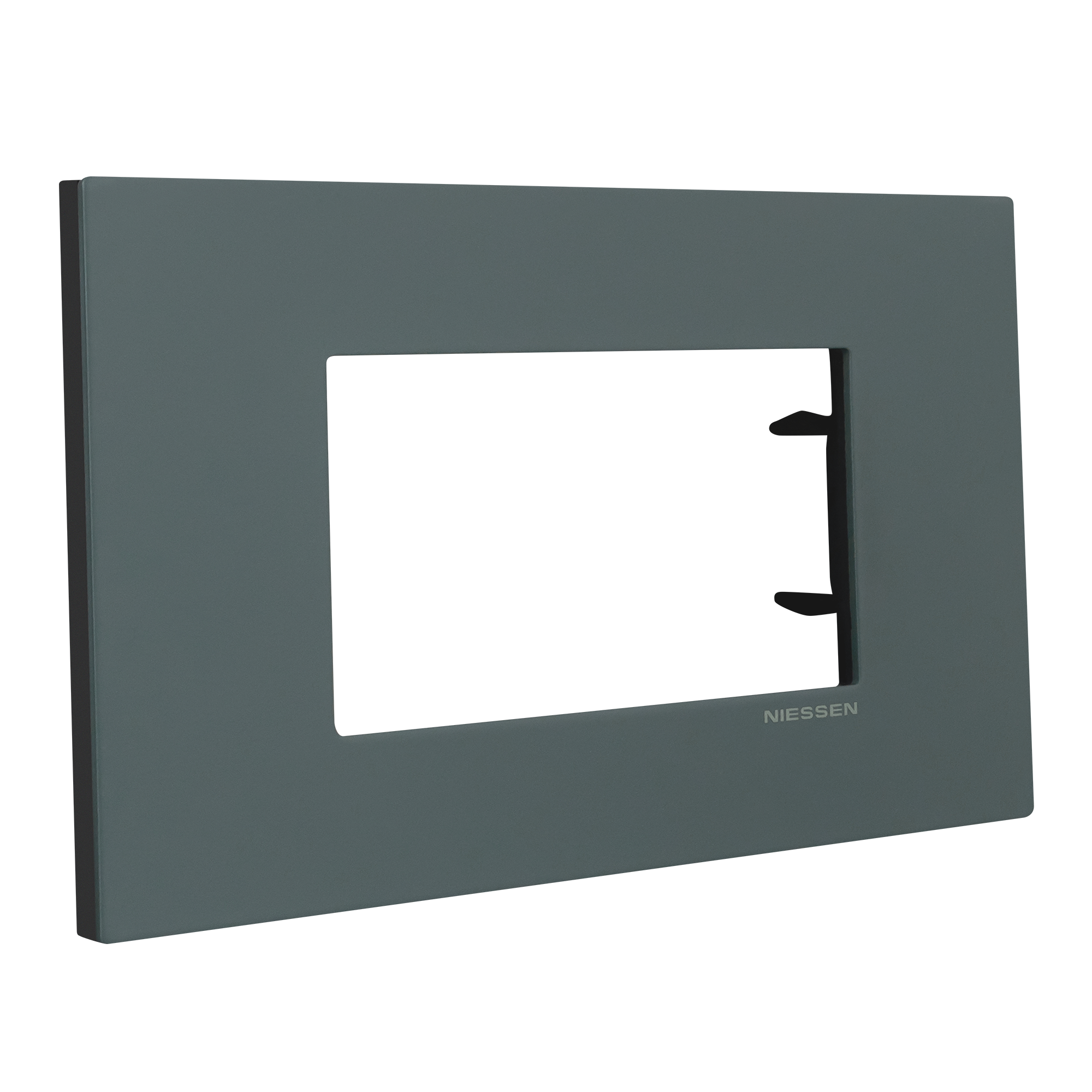 Estevez Placa de Pared 3 Módulos Zenit Niessen, Modelo Z2373