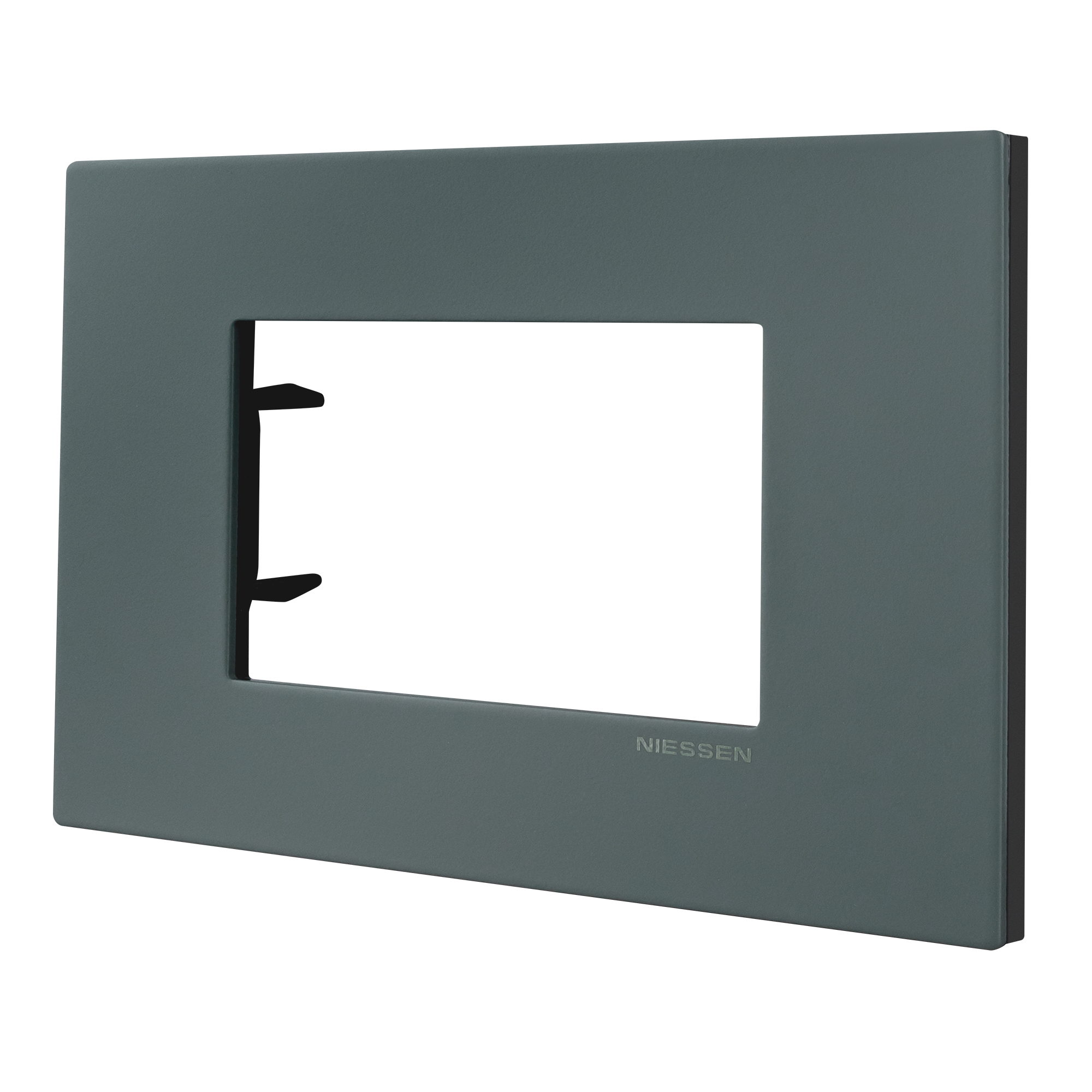 Estevez Placa de Pared 3 Módulos Zenit Niessen, Modelo Z2373