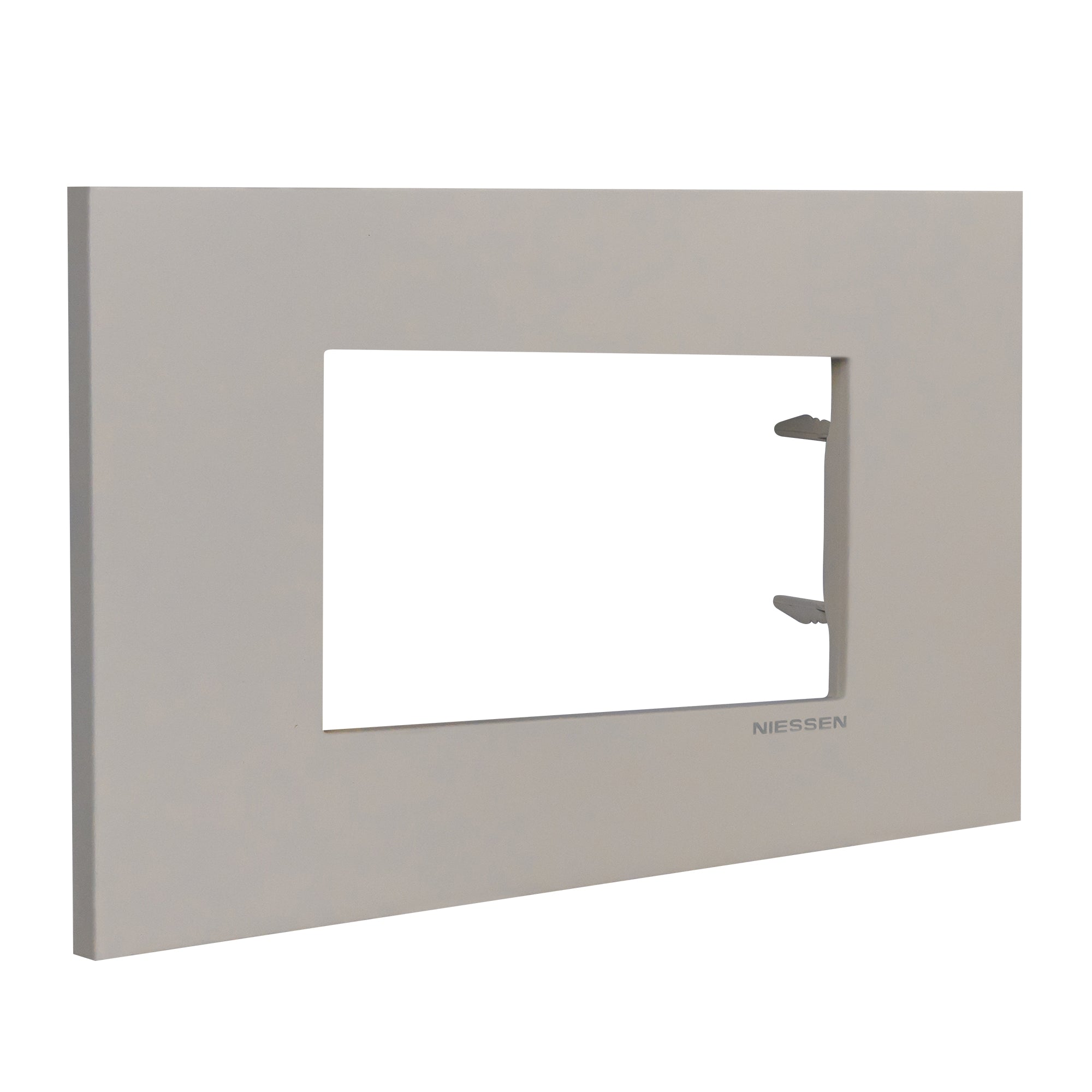 Estevez Placa de Pared 3 Módulos Zenit Niessen, Modelo Z2373