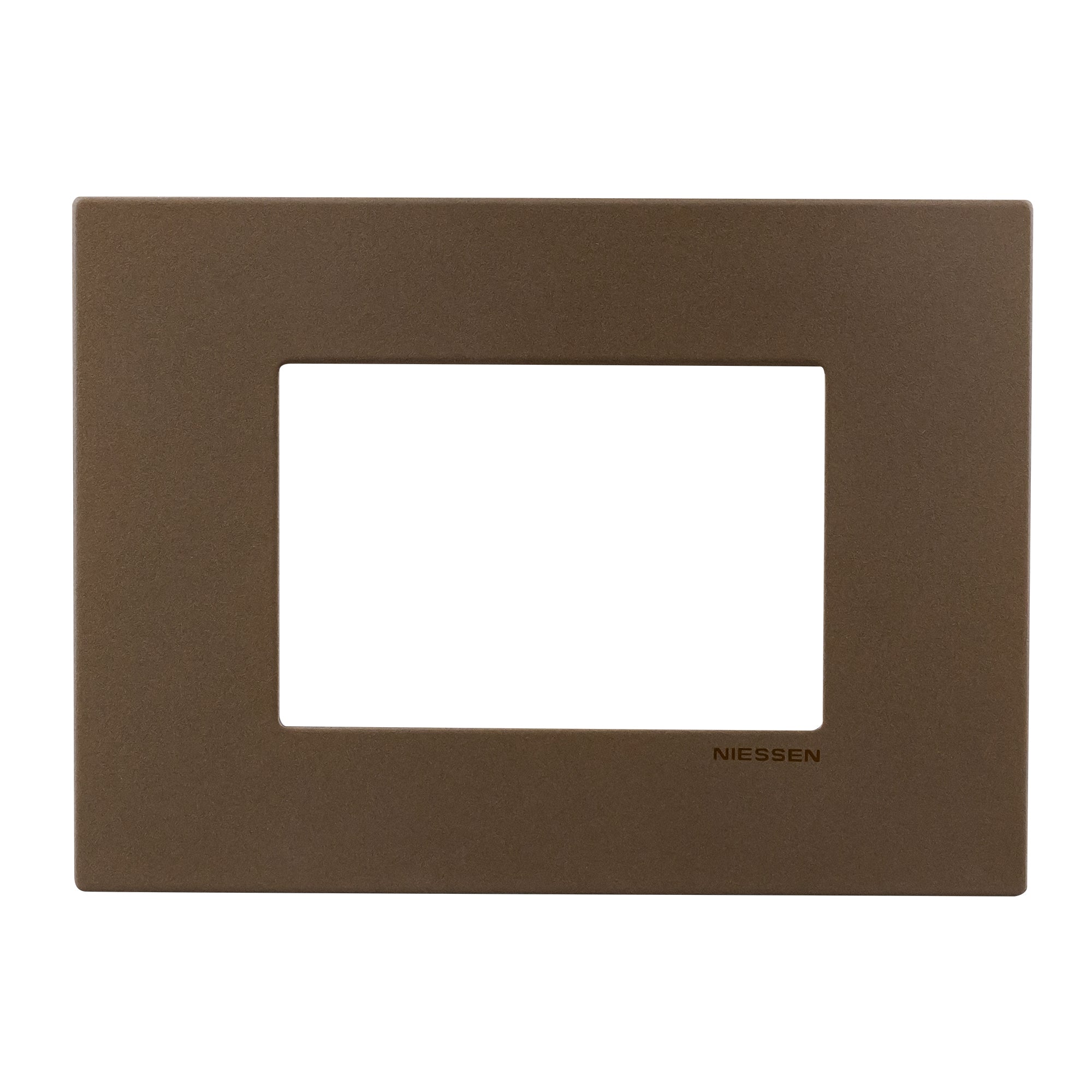 Estevez Placa de Pared 3 Módulos Zenit Niessen, Modelo Z2373