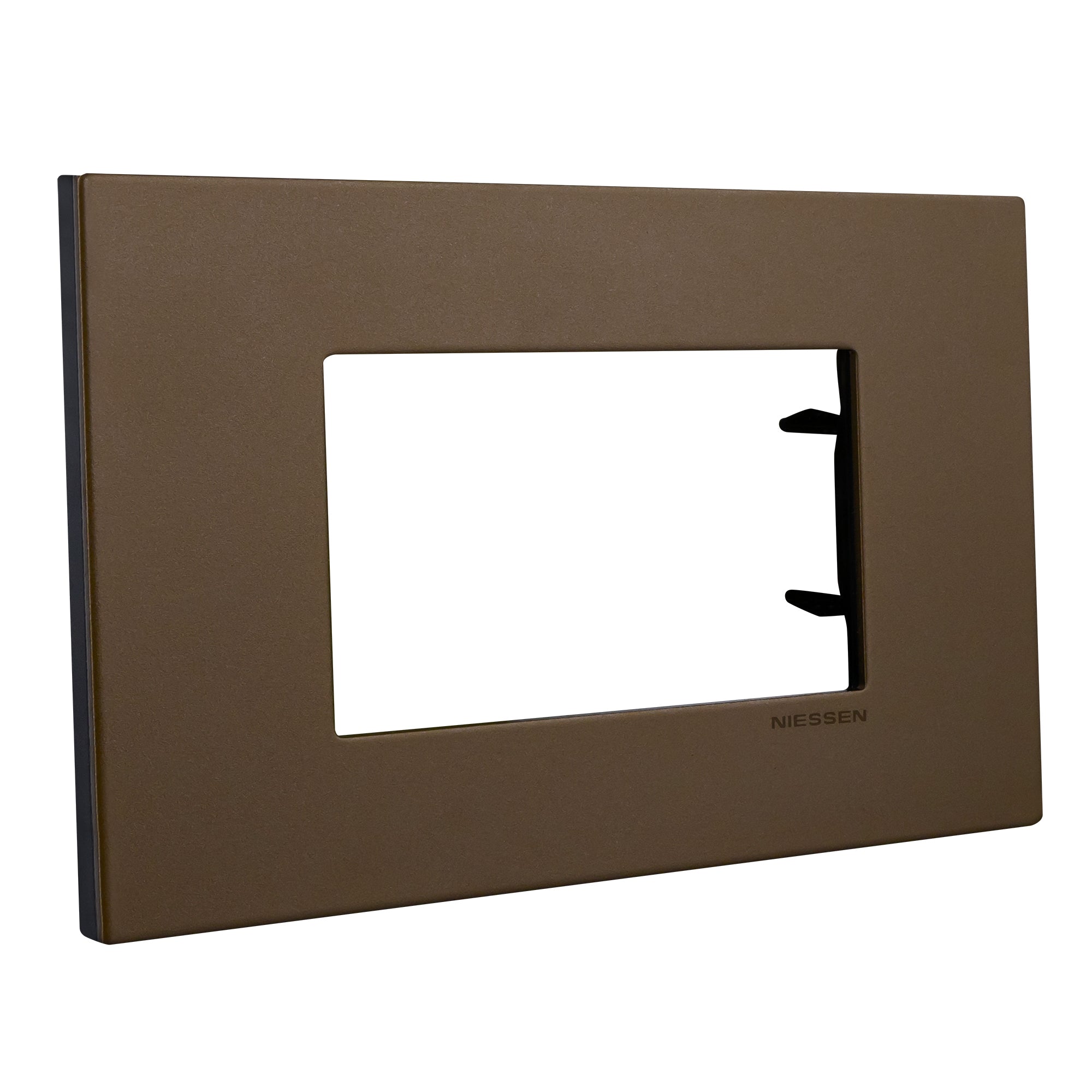 Estevez Placa de Pared 3 Módulos Zenit Niessen, Modelo Z2373