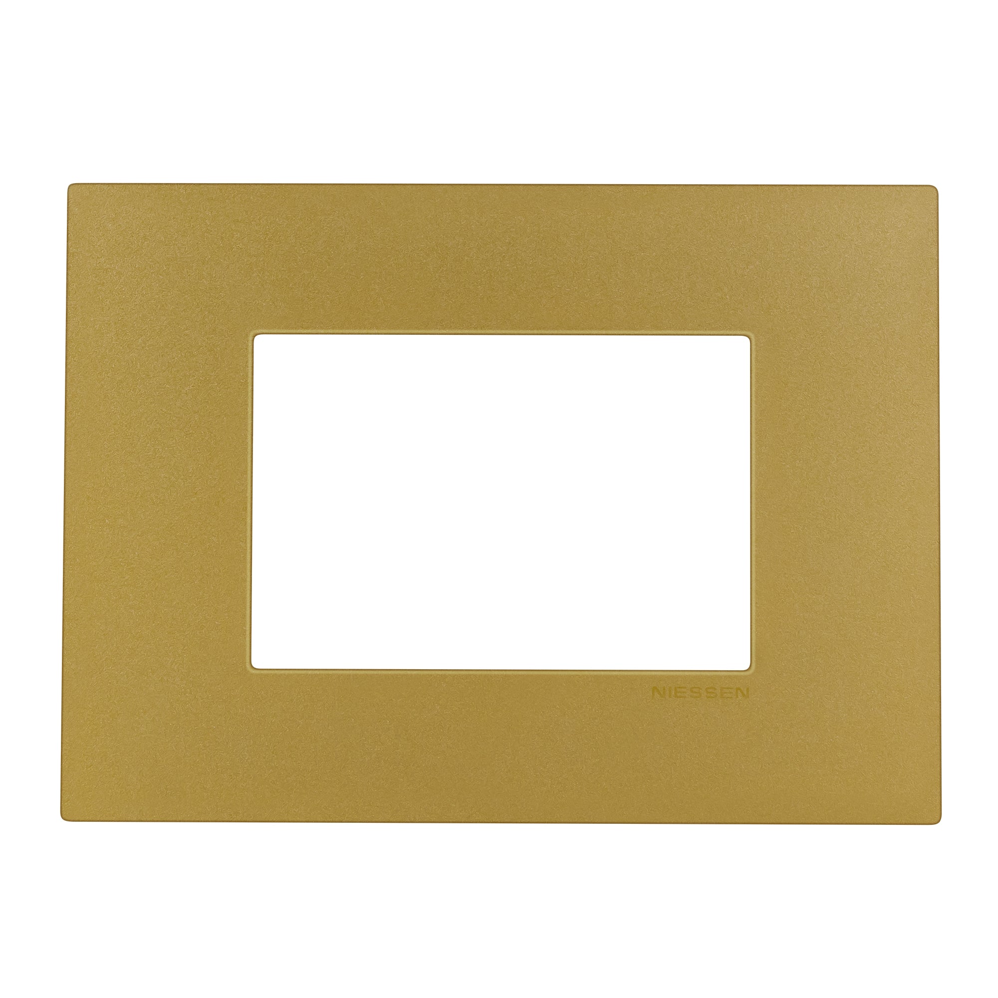 Estevez Placa de Pared 3 Módulos Zenit Niessen, Modelo Z2373