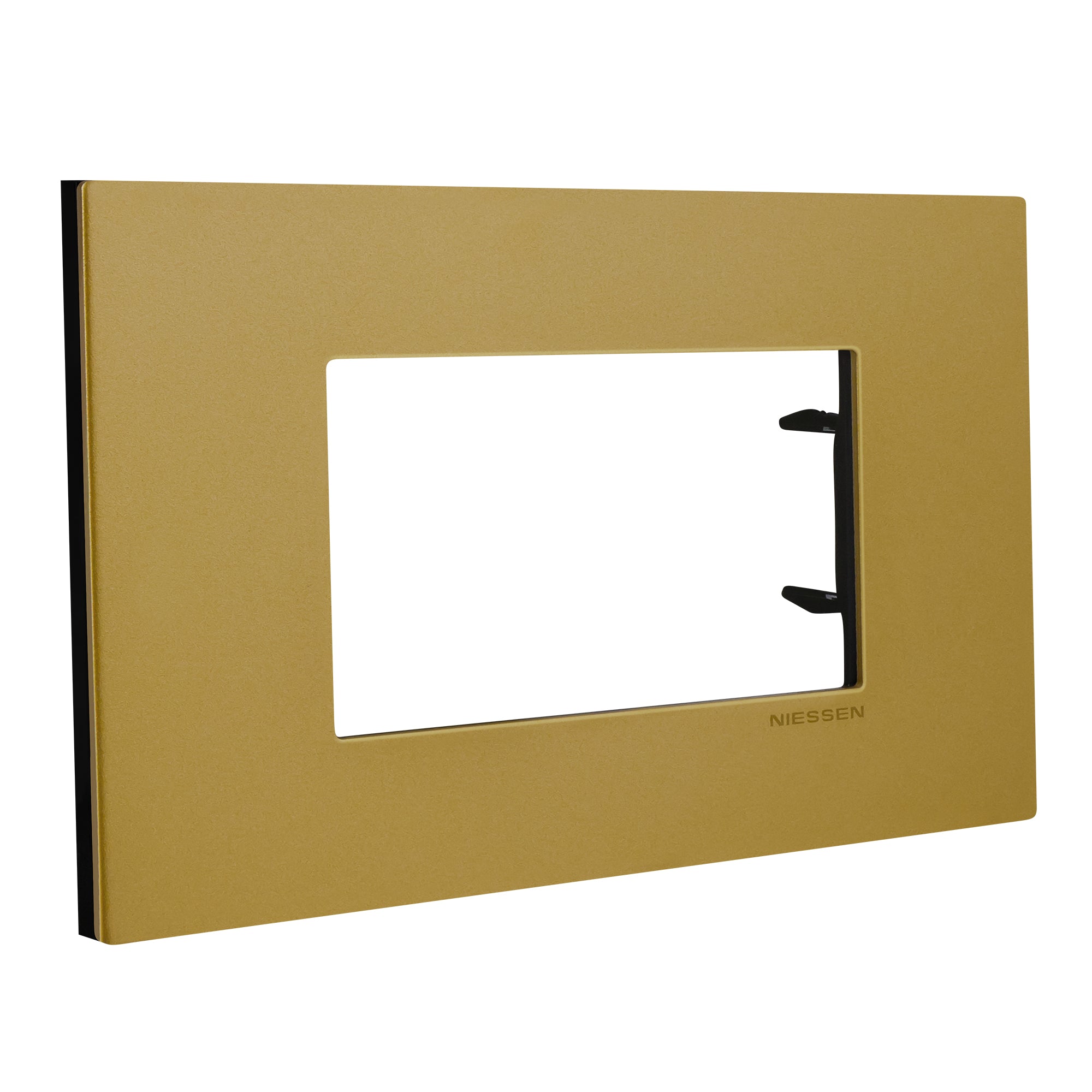 Estevez Placa de Pared 3 Módulos Zenit Niessen, Modelo Z2373