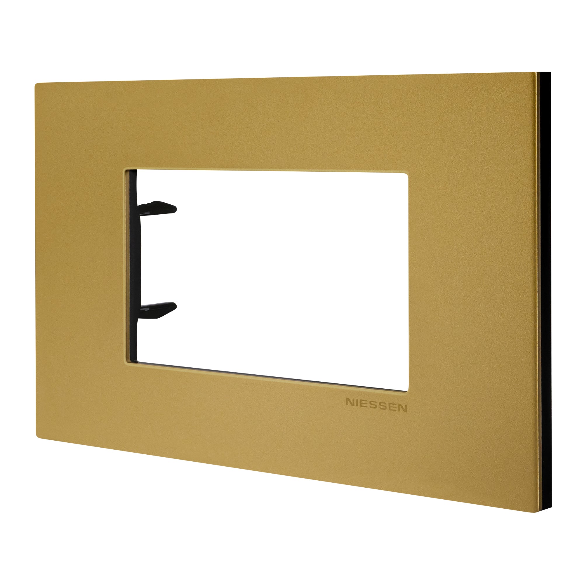 Estevez Placa de Pared 3 Módulos Zenit Niessen, Modelo Z2373
