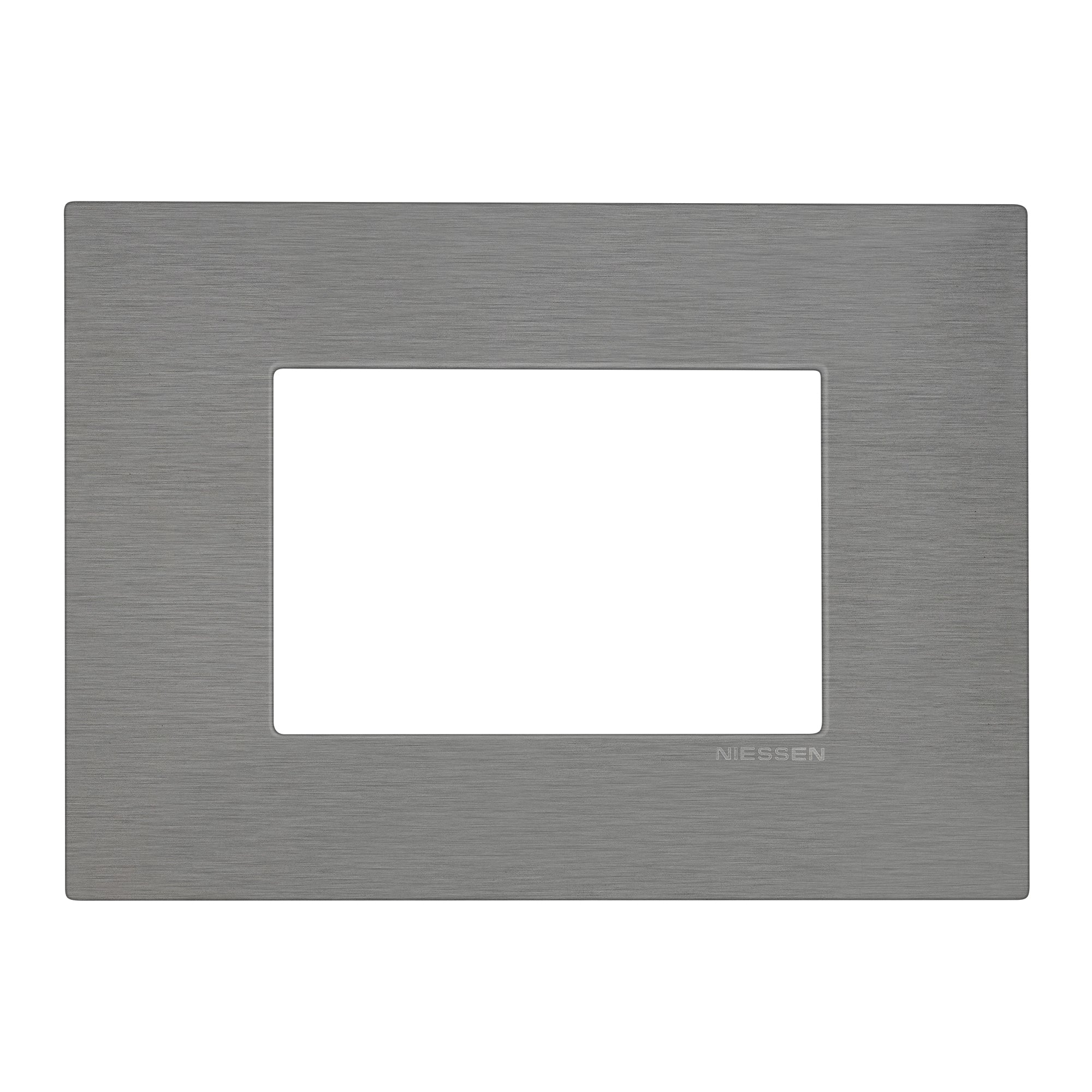 Estevez Placa de Pared 3 Módulos Zenit Niessen, Modelo Z2373